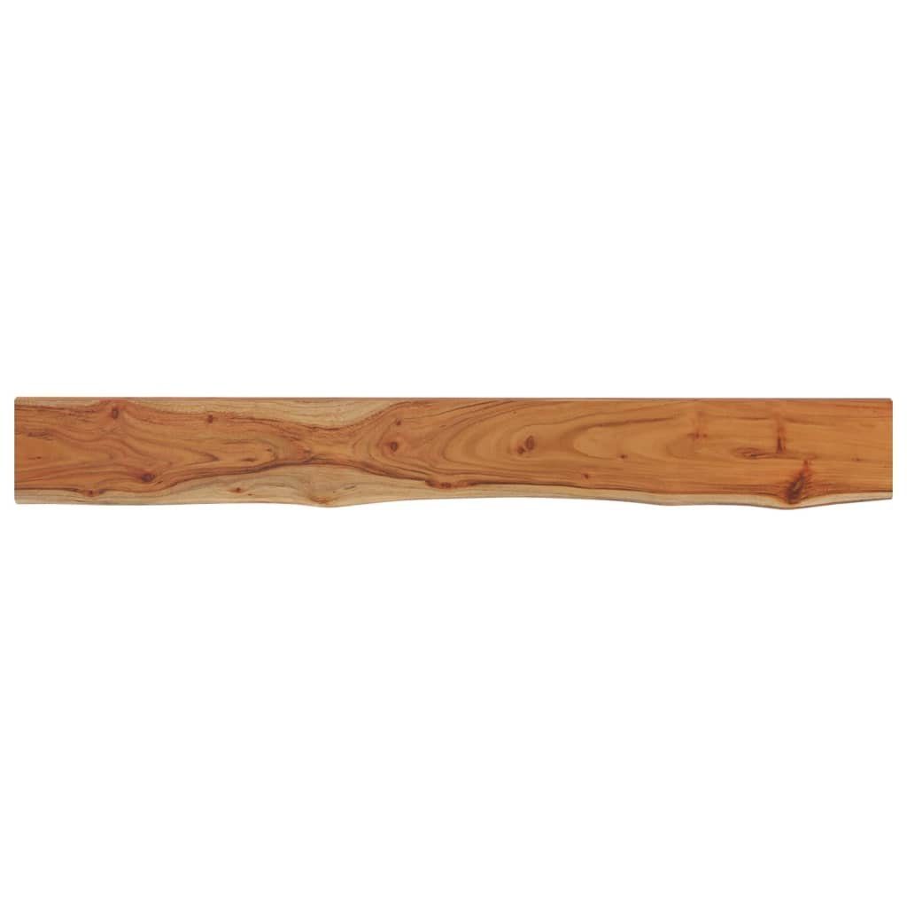 vidaXL Wandregal 140 x 20 x 25 cm Wandregal 140x20x2,5 cm Rechteckig Massivholz Akazie