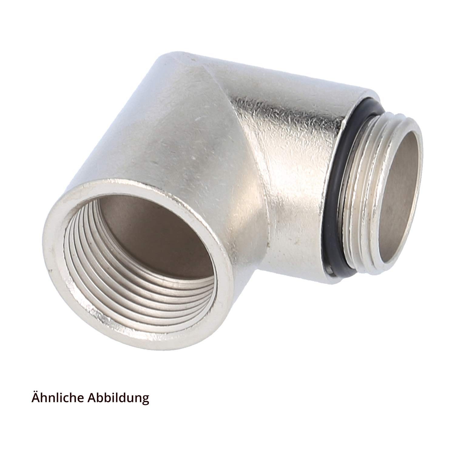 Flexa Schlauchklemmenzange Titel:FWIC Anschlusswinkel 90 Grad M50x1,5 mit Innen- und Außengewind, Keine Verpackungseinheiten, Kein Mindestauftragswert