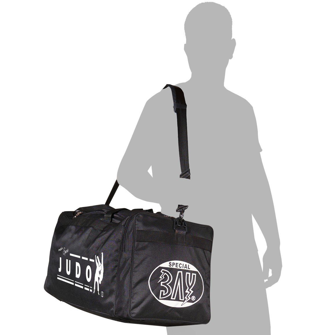 BAY-Sports Sporttasche Sporttasche mein Sport Judo schwarz 70 cm Taschen