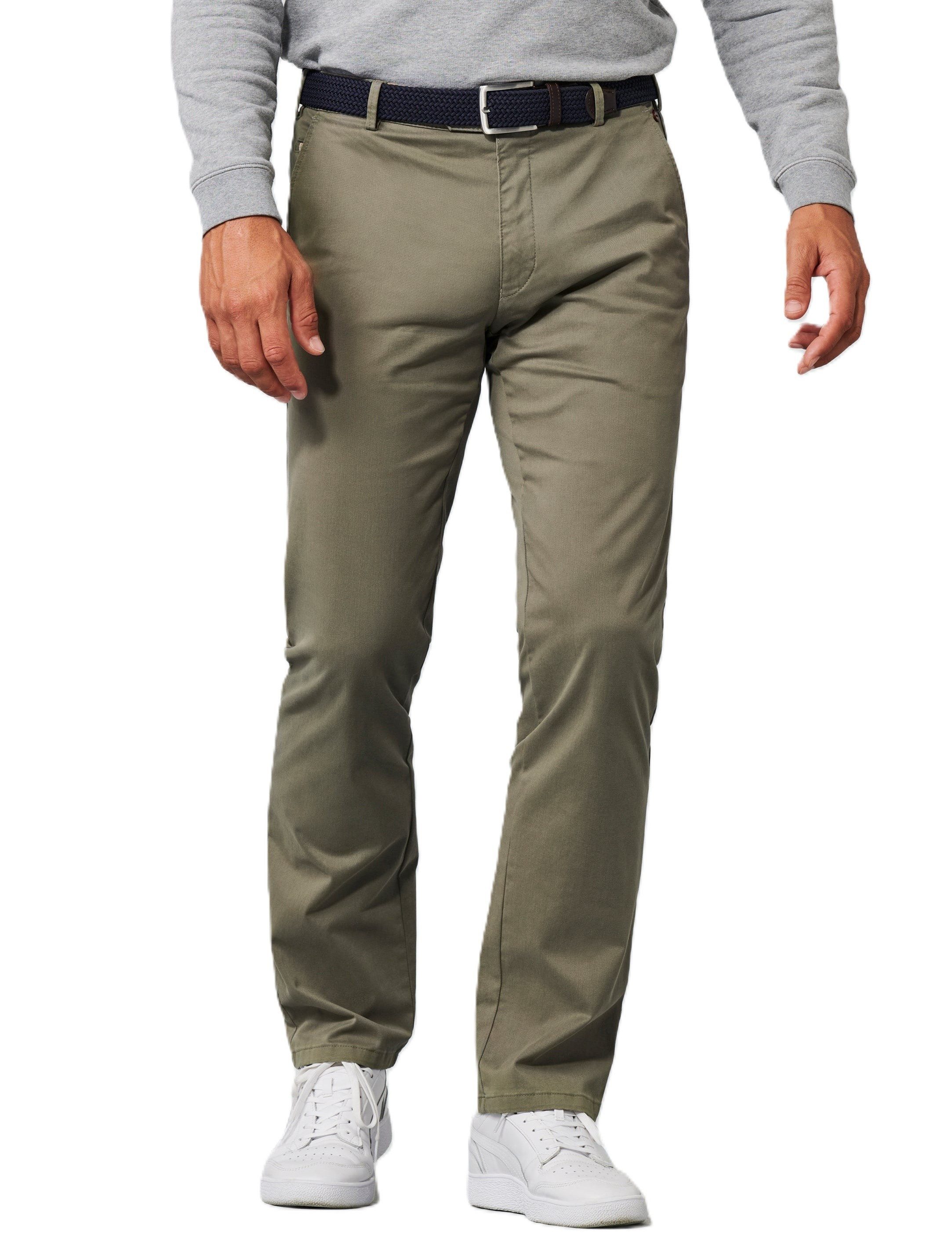 MEYER 5-Pocket-Jeans MEYER ROMA olive 115 9-316.26 - FAIR TRADE