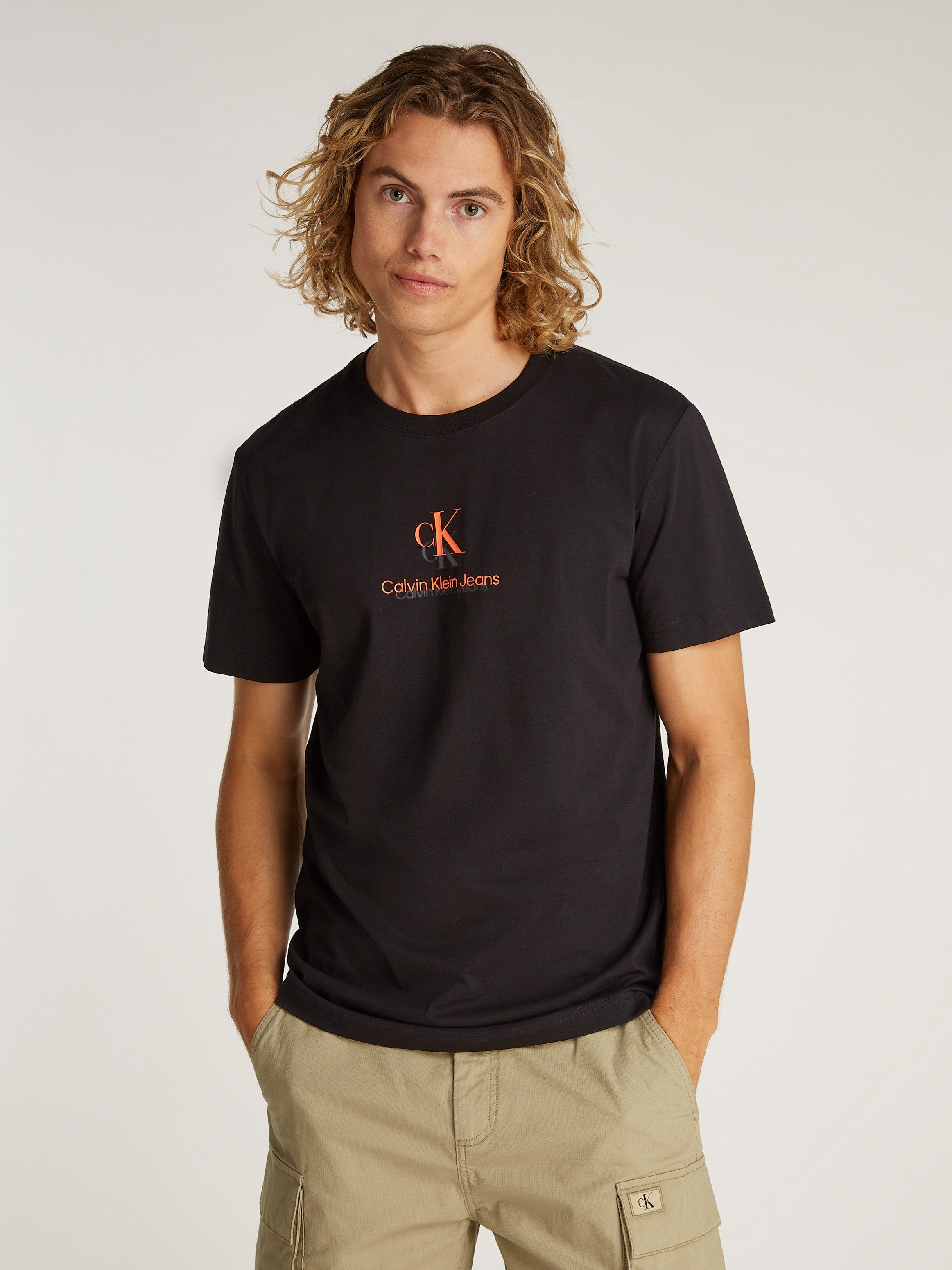Calvin Klein Jeans T-Shirt SHADOW LOGO günstig online kaufen