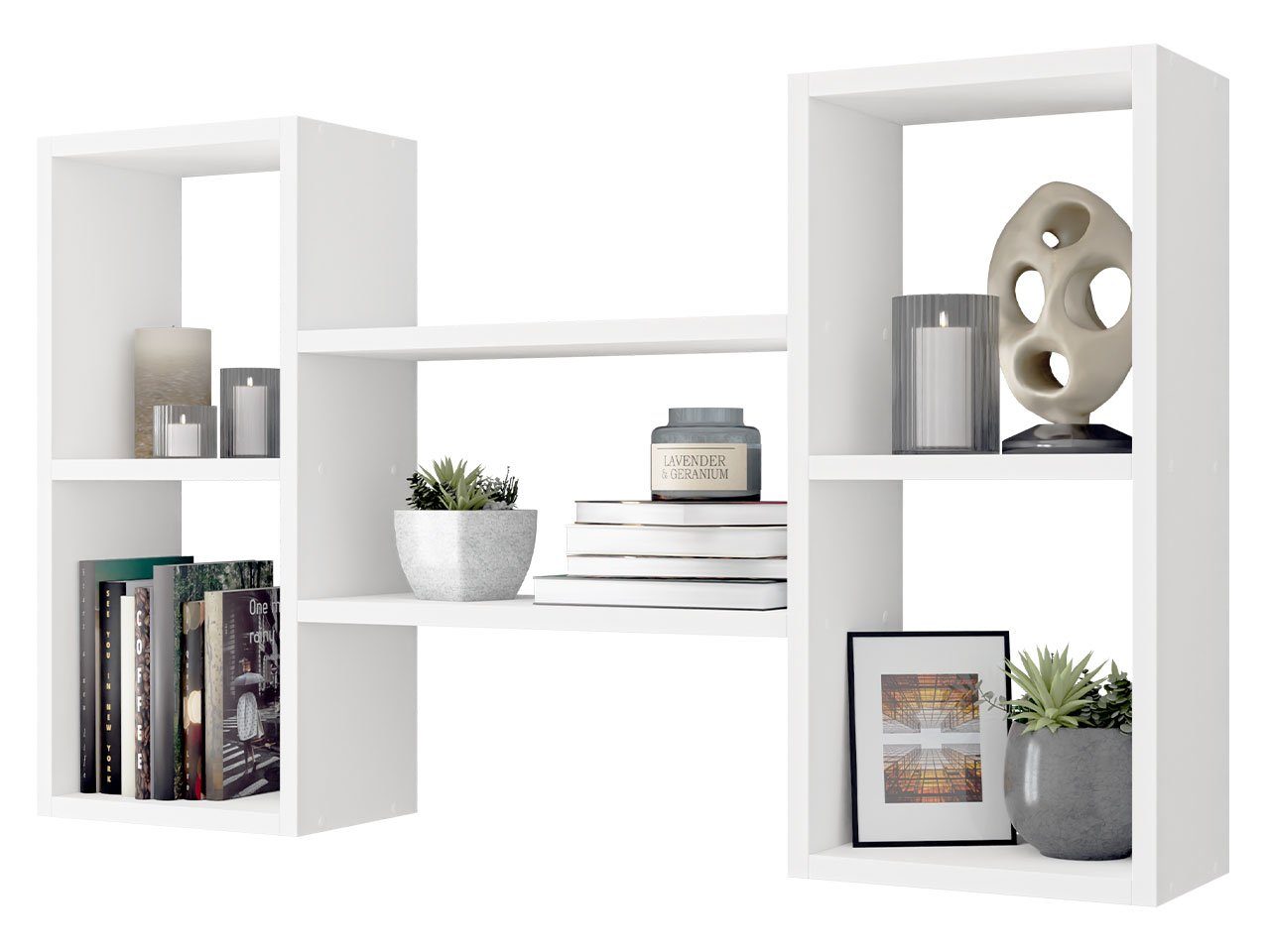 MIRJAN24 Wandregal Trio 002, 102x18x60 cm, günstig online kaufen