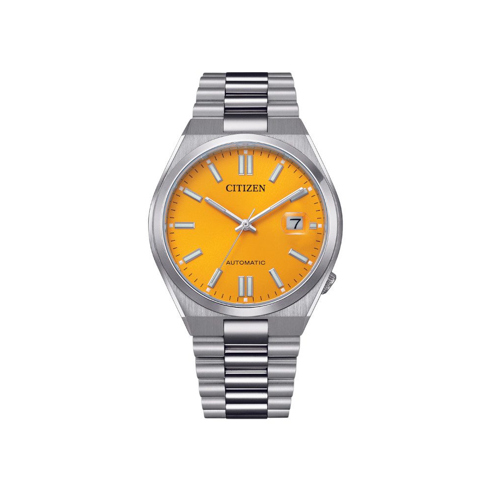 Citizen Automatikuhr TSUYOSA 60 H NJ0150-81Z, Armbanduhr, Damenuhr, Herrenuhr, Edelstahlarmband, Saphirglas, Datum