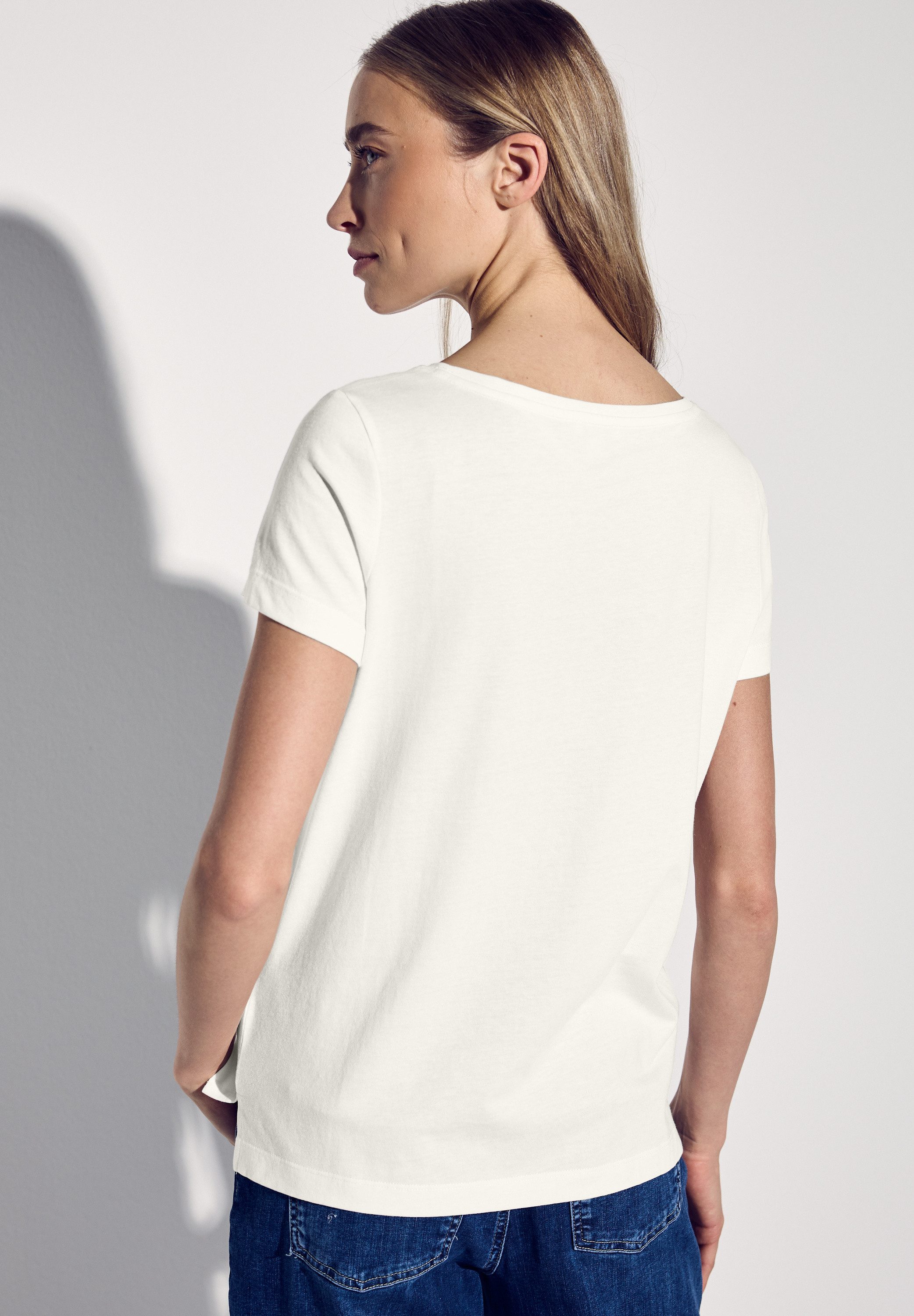 STREET ONE T-Shirt, im soften Baumwoll-Mix günstig online kaufen