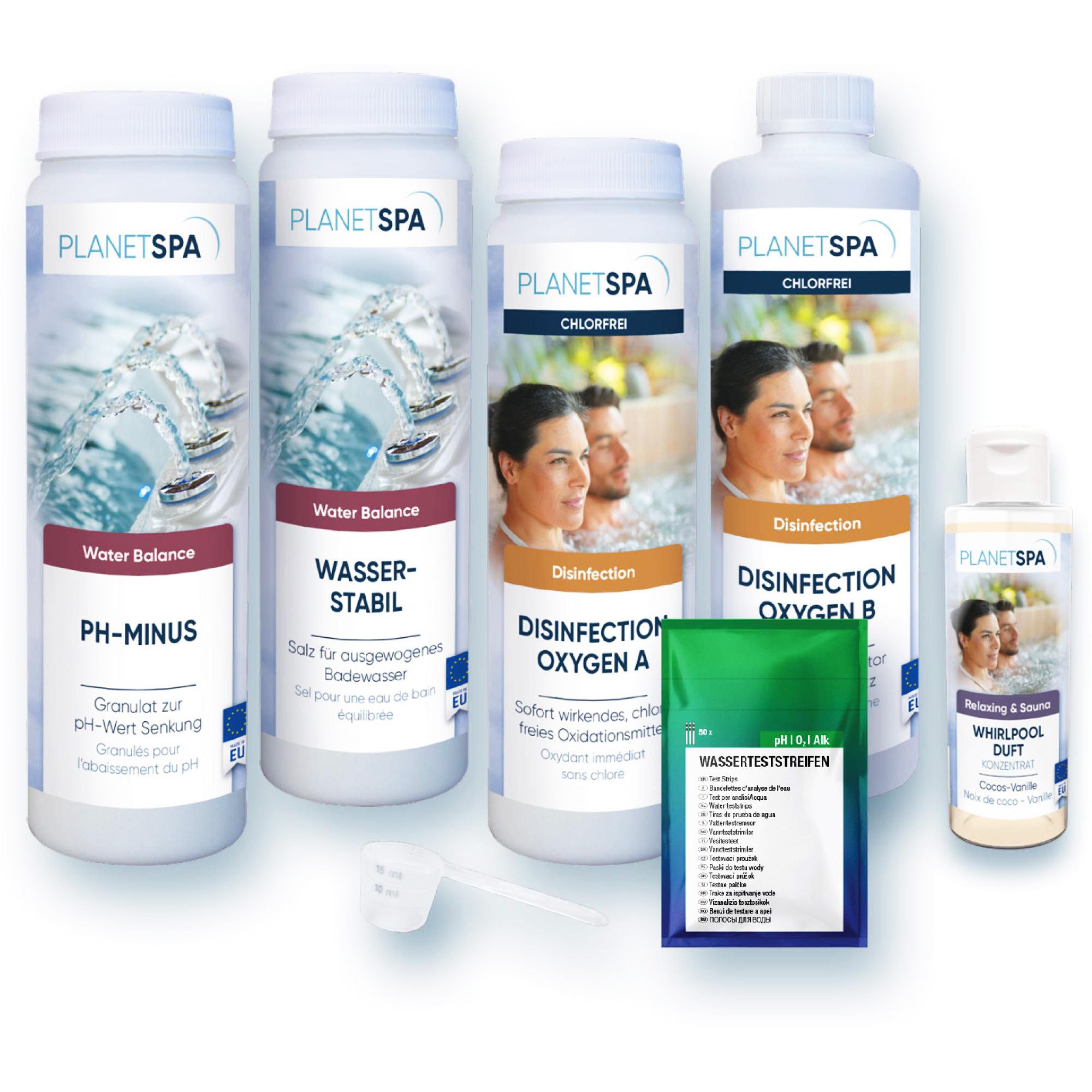 Planet Spa Poolpflege Planet Spa Whirlpoolpflege-Set Aktiv Sauerstoff