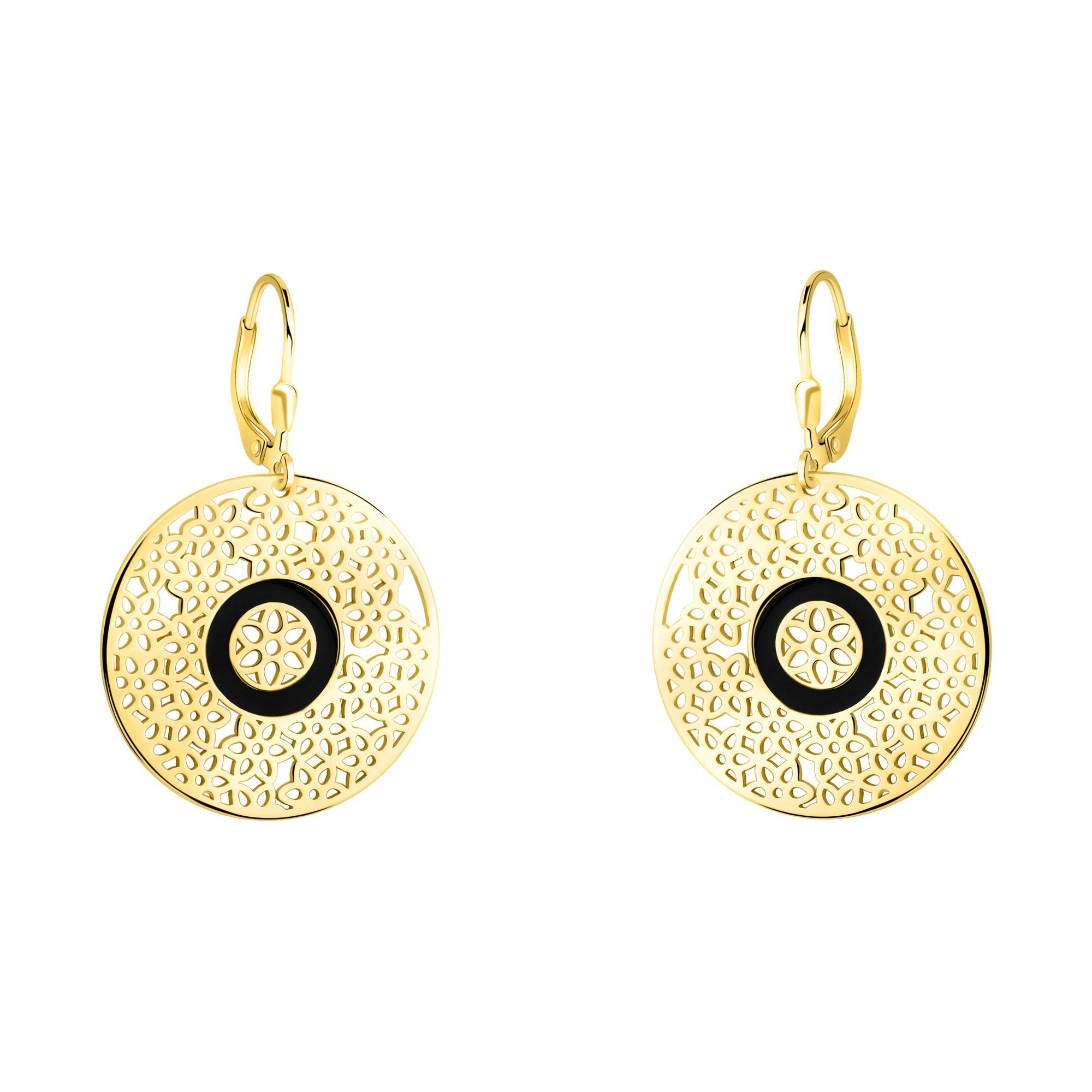 Sofia Milani Paar Ohrhänger Ornament Kreis, günstig online kaufen