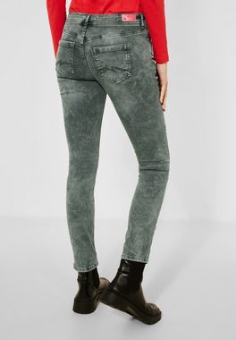 STREET ONE Bequeme Jeans Street One Casual Fit mit Slim Legs in Light Bassy (1-tlg) Taschen