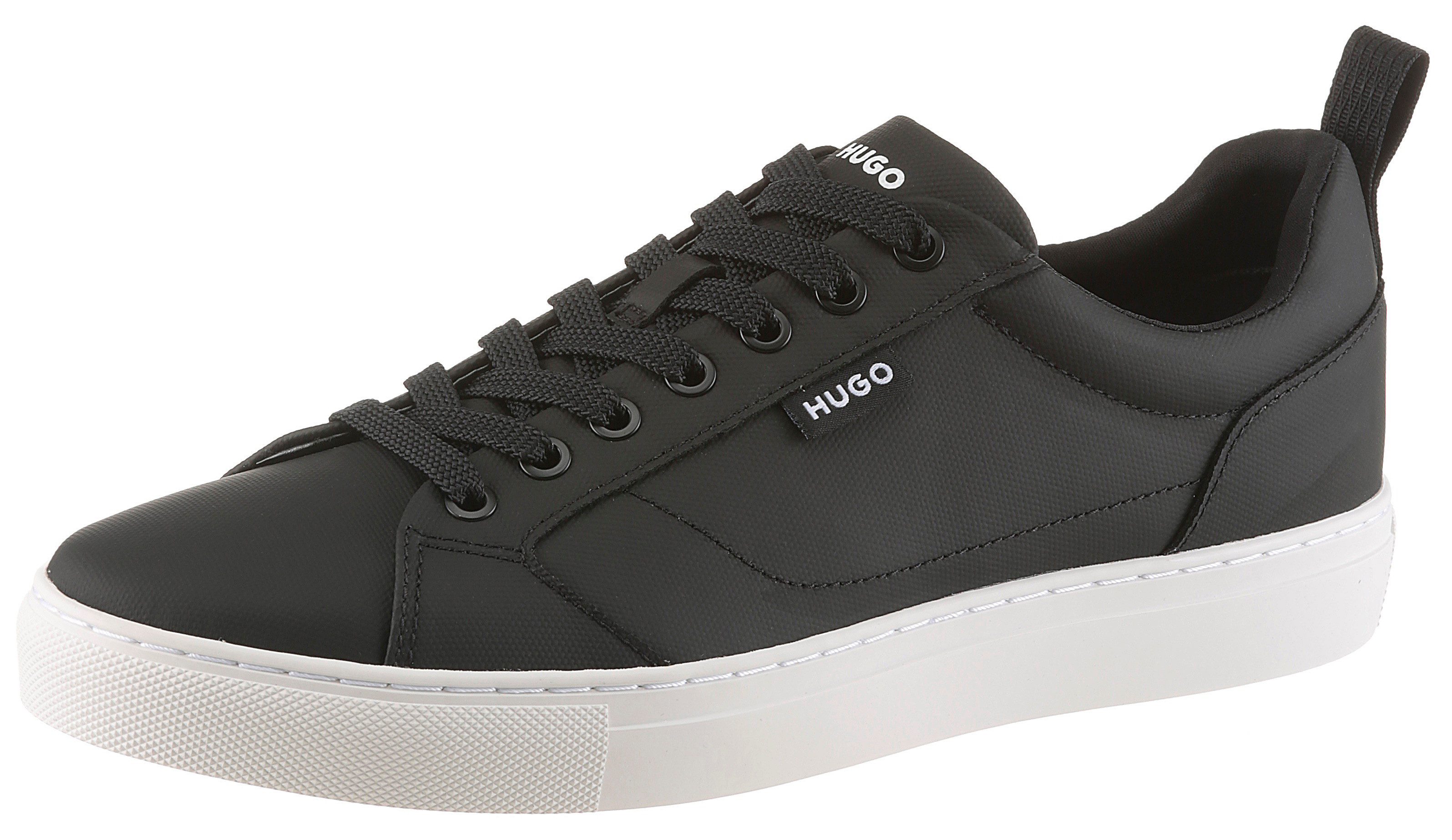 HUGO Blue Morrie tenn Sneaker Schnürschuh, Halbschuh, Freizeitsneaker mit w günstig online kaufen