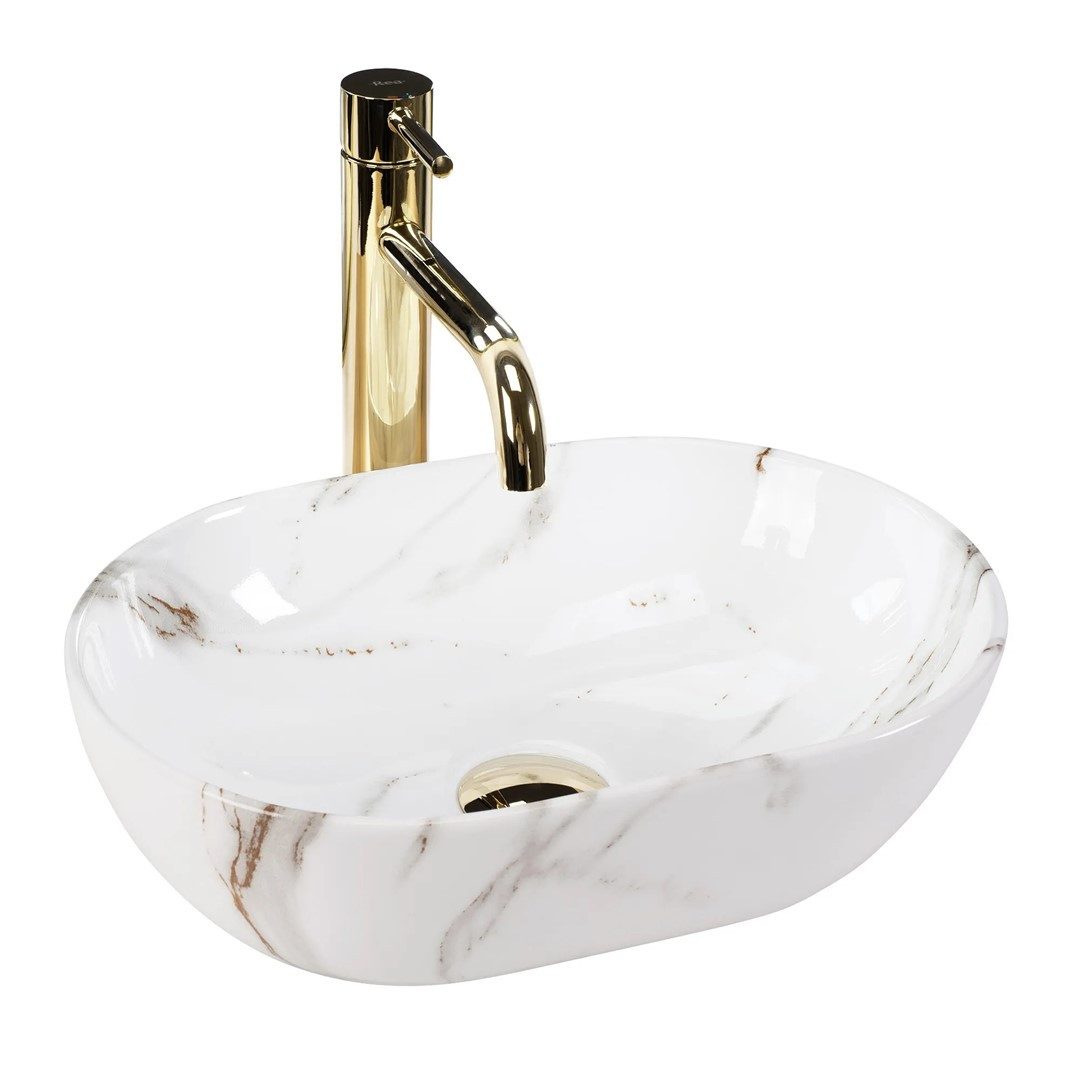GTM Design Aufsatzwaschbecken AMELIA Modern Waschbecken günstig online kaufen