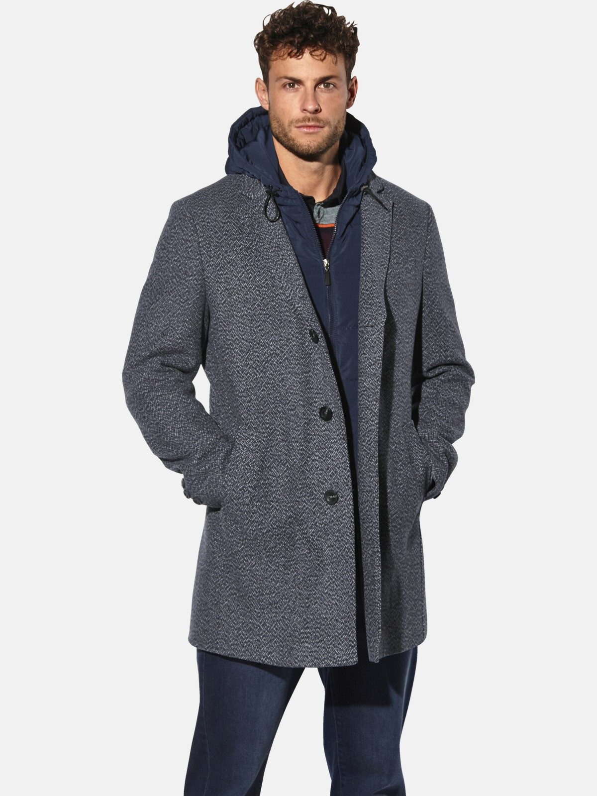 Babista Wollmantel HELMARO mit abnehmbarer Kapuze günstig online kaufen