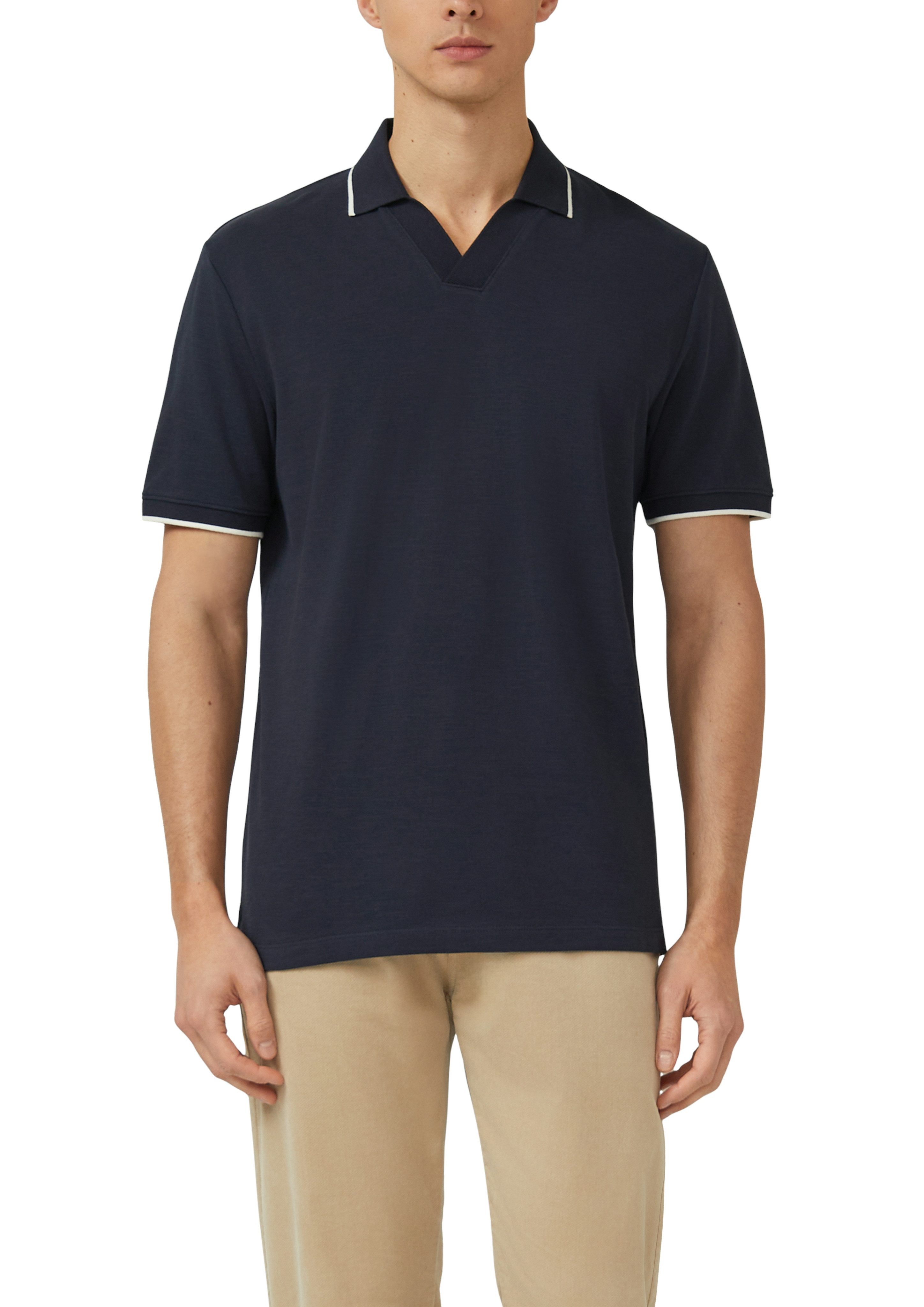 s.Oliver Kurzarmshirt mit Polokragen