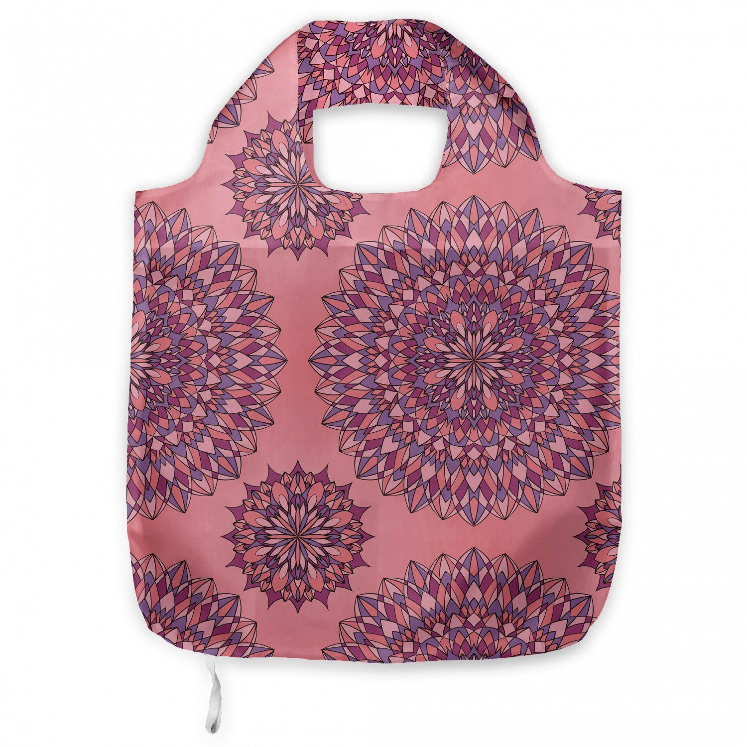 Damen Alle Damentaschen Abakuhaus Tragetasche Praktische Einkaufstaschen Umweltfreundliche Wiederverwendbare, lila Mandala Bohem
