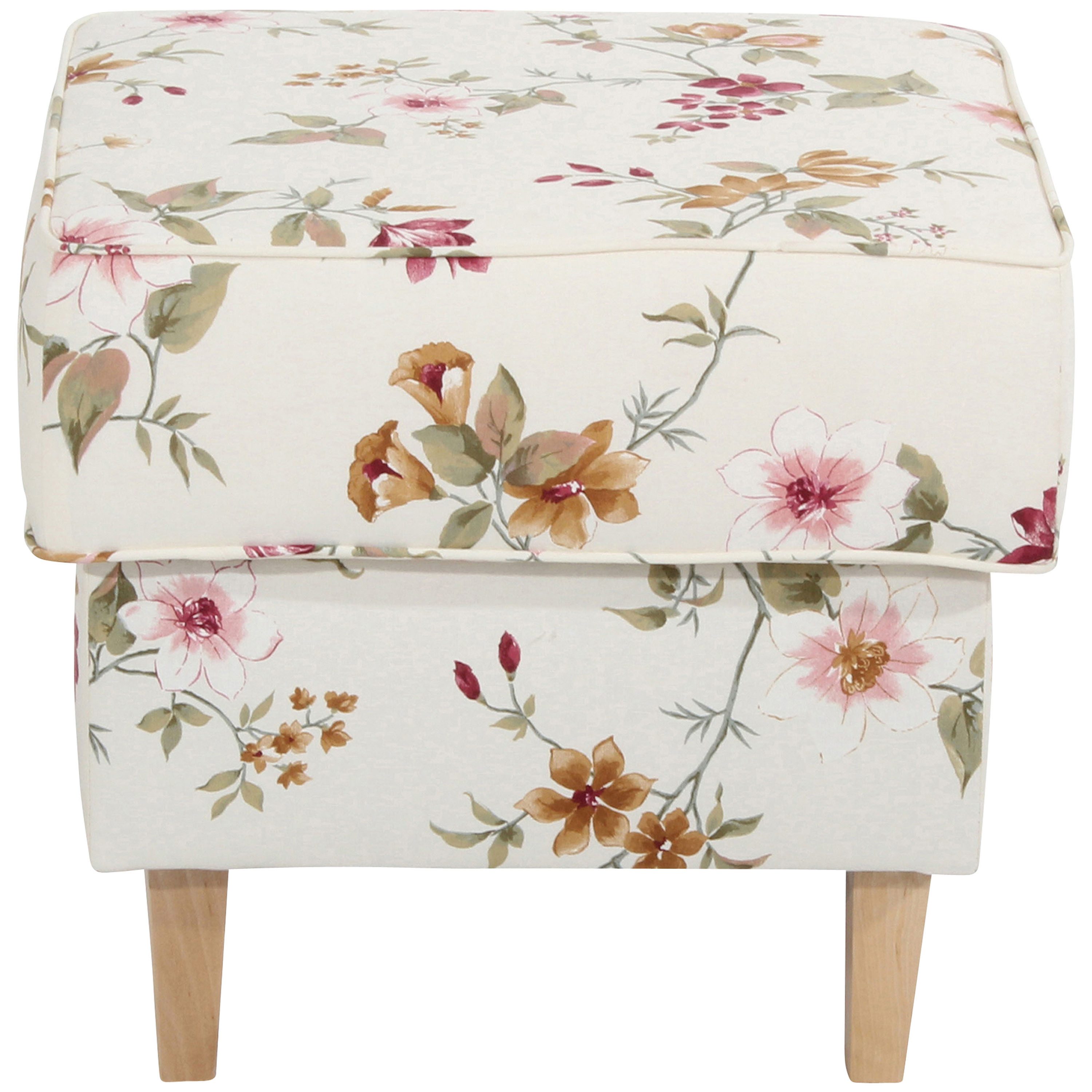 Max Winzer® Sessel Lorris, Hocker geblümt günstig online kaufen