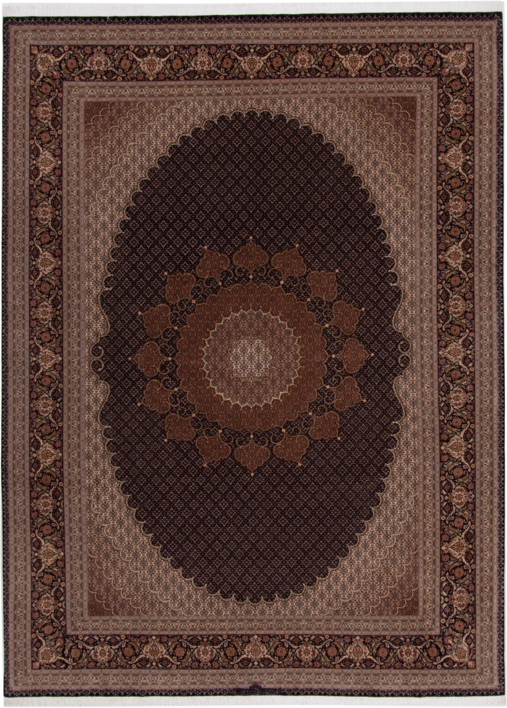 Nain Trading Orientteppich Täbriz 50Raj 254x346 Handgeknüpfter Orientteppich / Perserteppich, rechteckig, Höhe: 8 mm