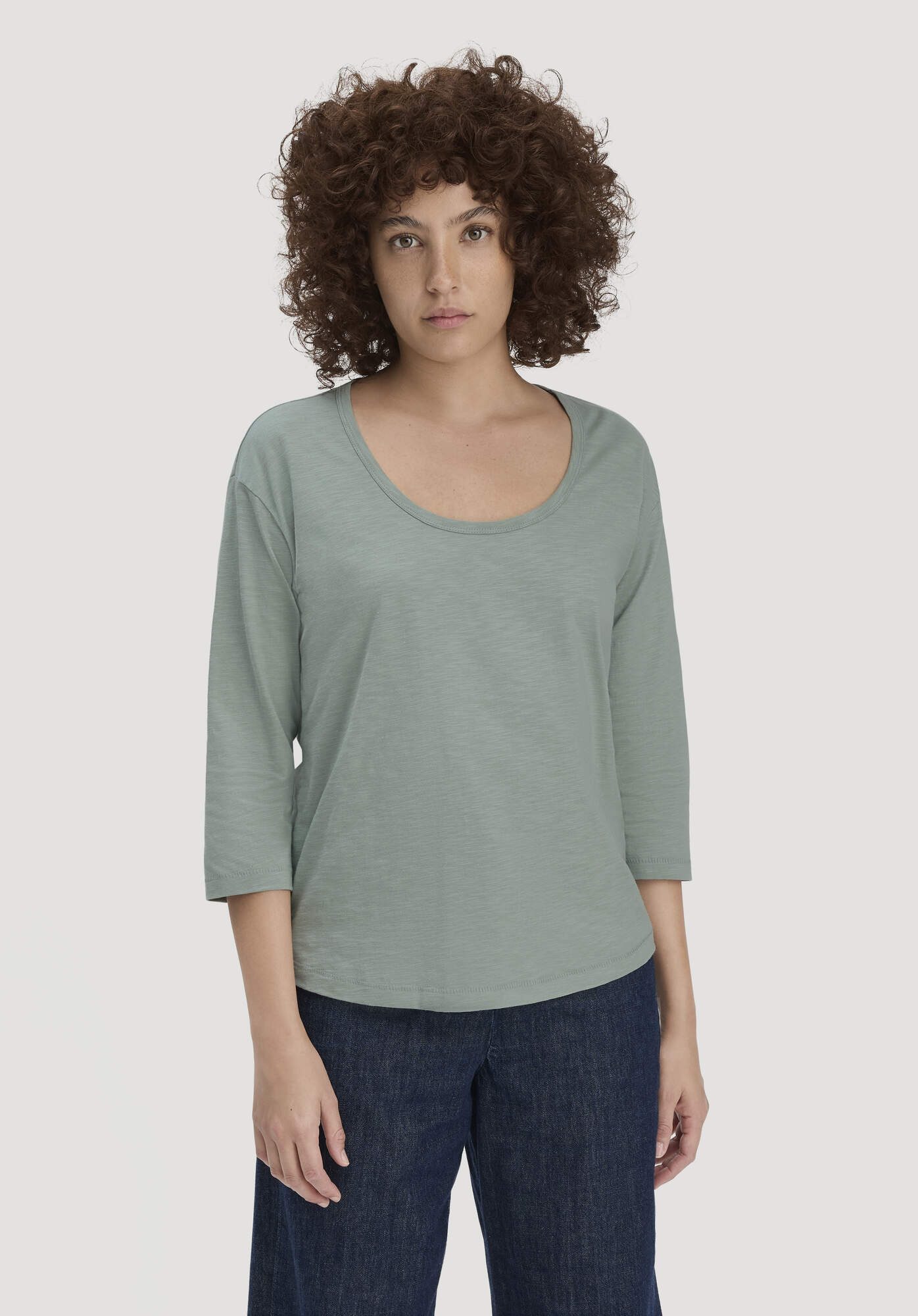 Hessnatur T-Shirt aus reiner Bio-Baumwolle (1-tlg)
