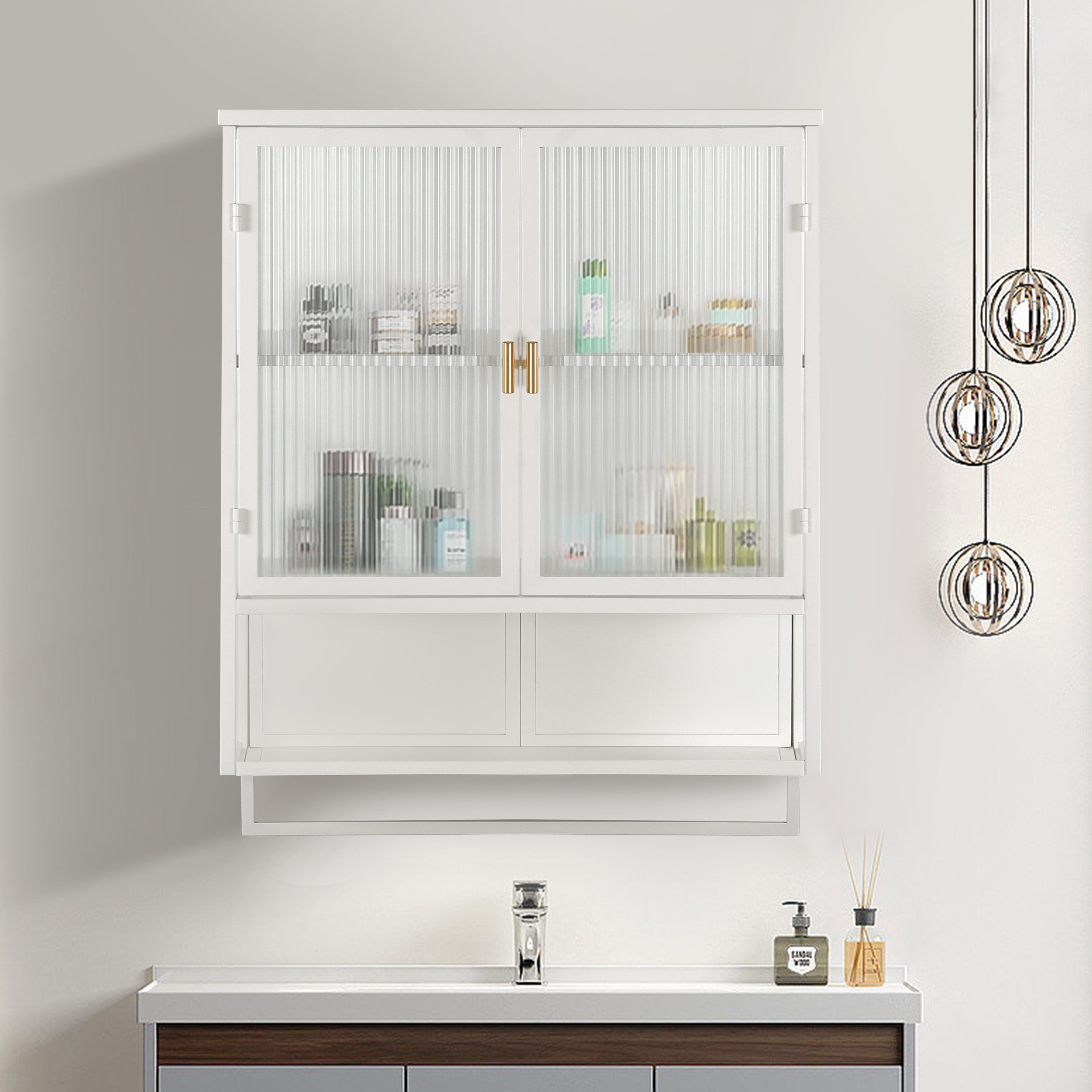 REDOM Hängeschrank Wandmontiertes Sideboard (60 cm günstig online kaufen