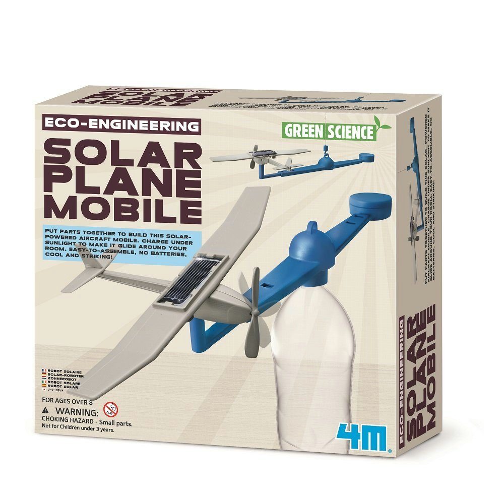 4M Modellbausatz Eco Engineering - Solar Plane Mobile