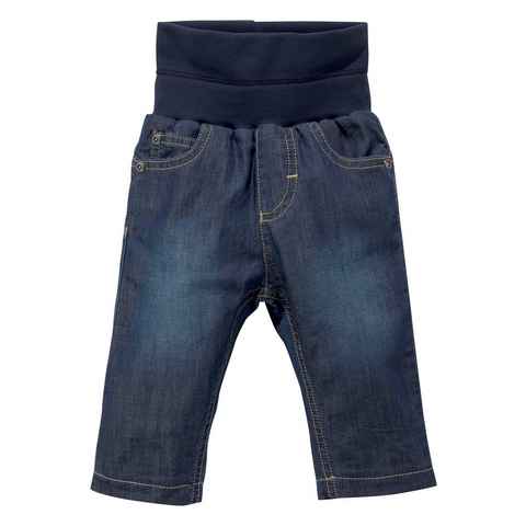 Klitzeklein Schlupfjeans Baby-Jeans mit elastischem Bund