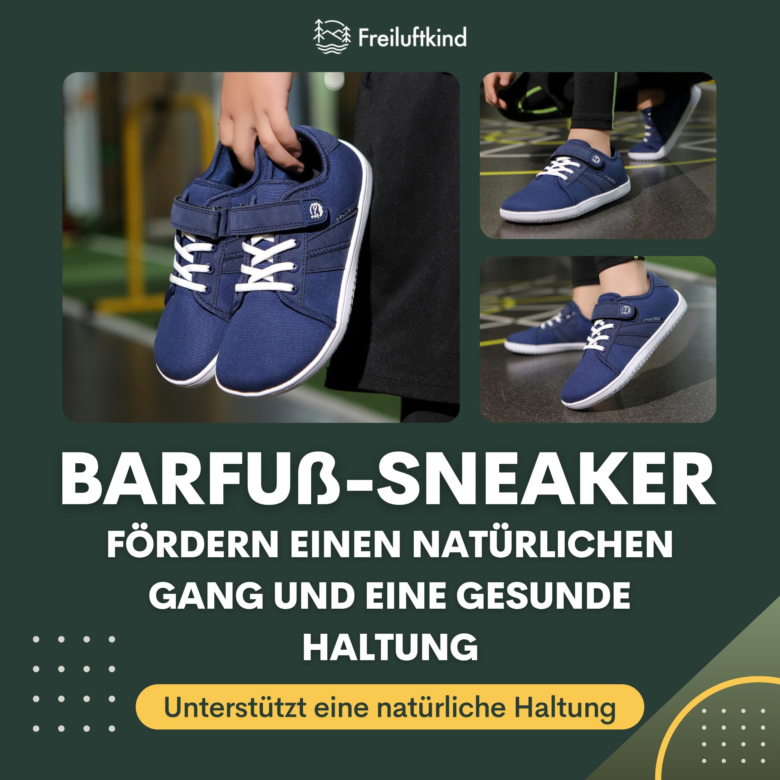 Freiluftkind Baker Kids – Gesunde Sneaker Kinder-Barfußschuhe Barfußschuh – Bild 5 von 5