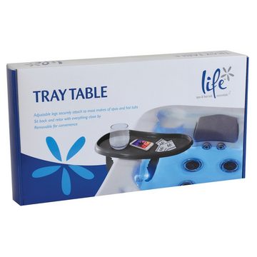 Life Whirlpool Life Spa Tray Table flexibles Whirlpool Tablett Tisch für Getränke