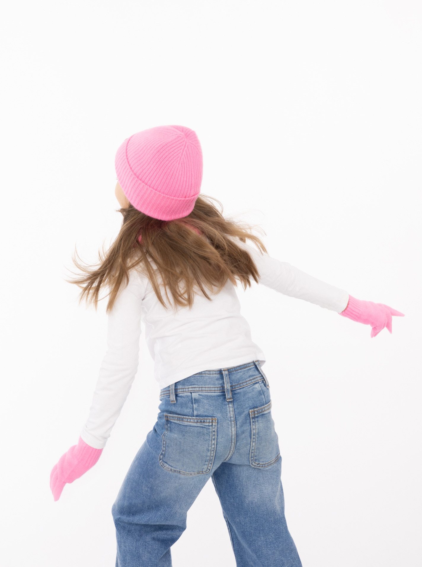Zwillingsherz Strickhandschuhe Kids-Kaschmir Handschuhe – Bild 4 von 5