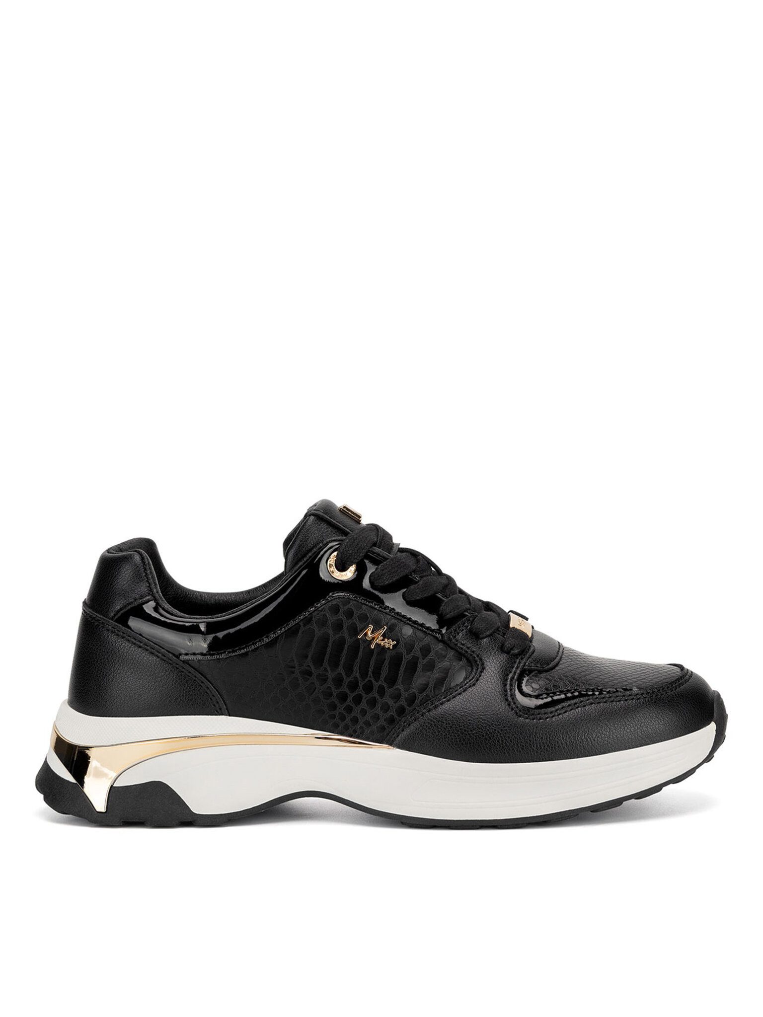 MEXX Sneakers Damen MI001008843W-01 Schwarz Sneaker