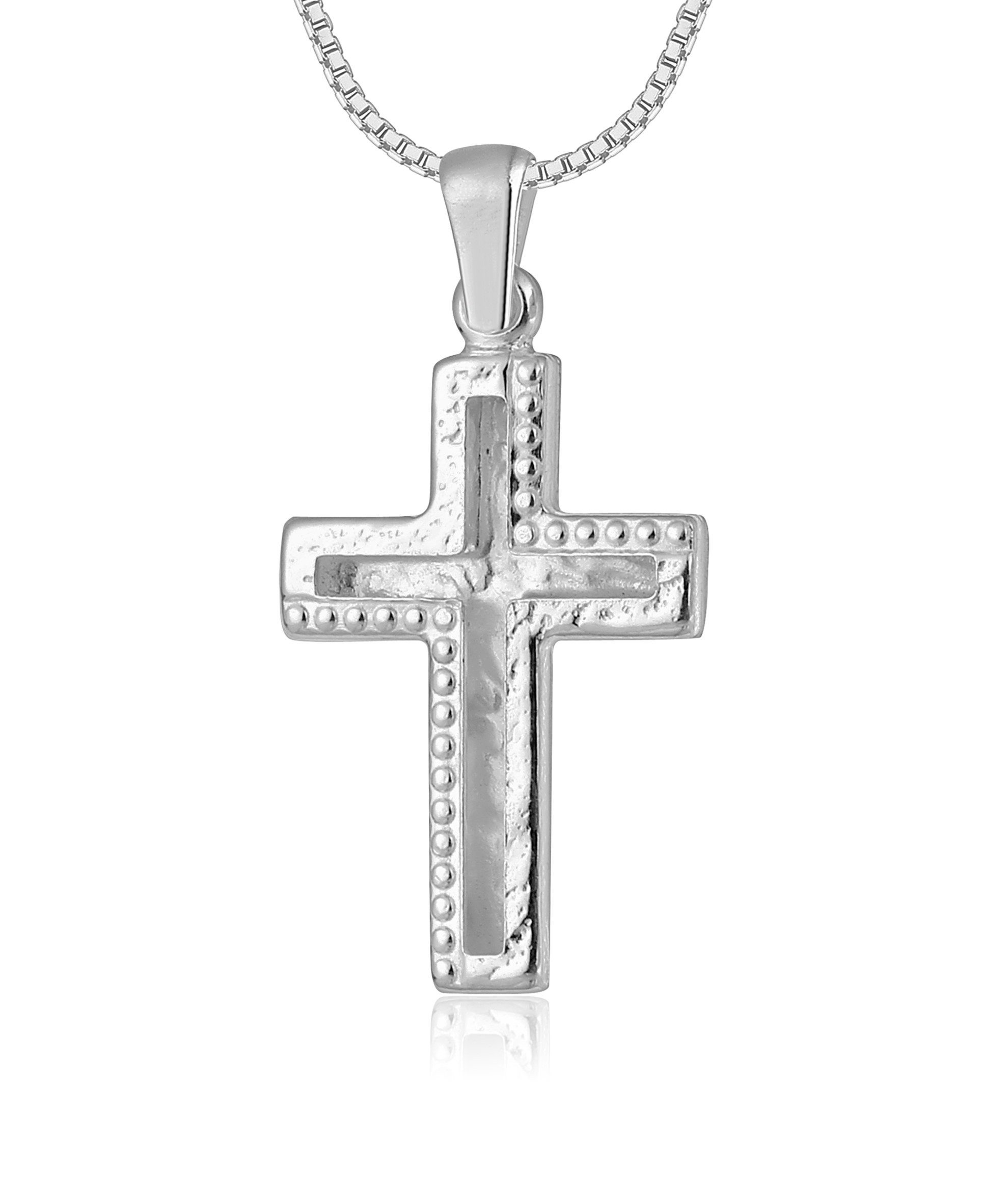 NAHLE Kette mit Anhänger Kreuz Silberkette günstig online kaufen
