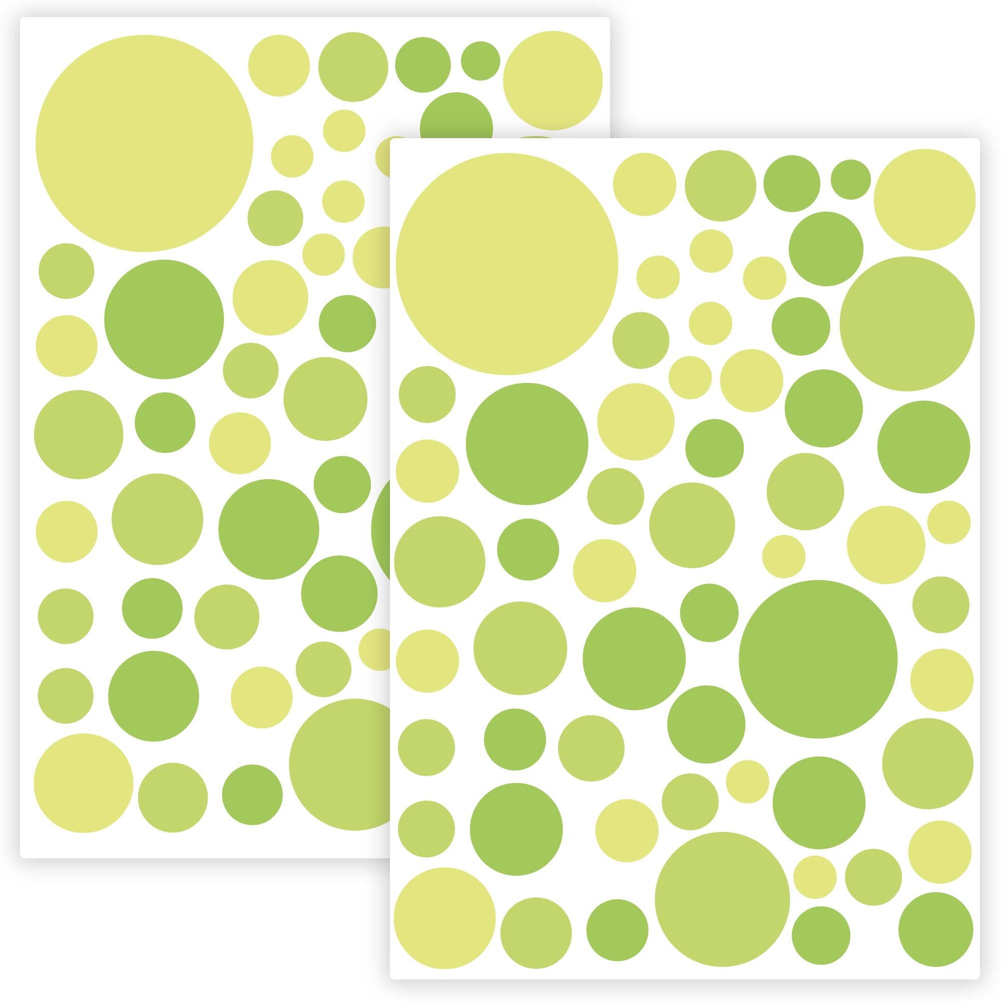 WANDKIND Wandtattoo Kreise Set 120 Stück V283 günstig online kaufen