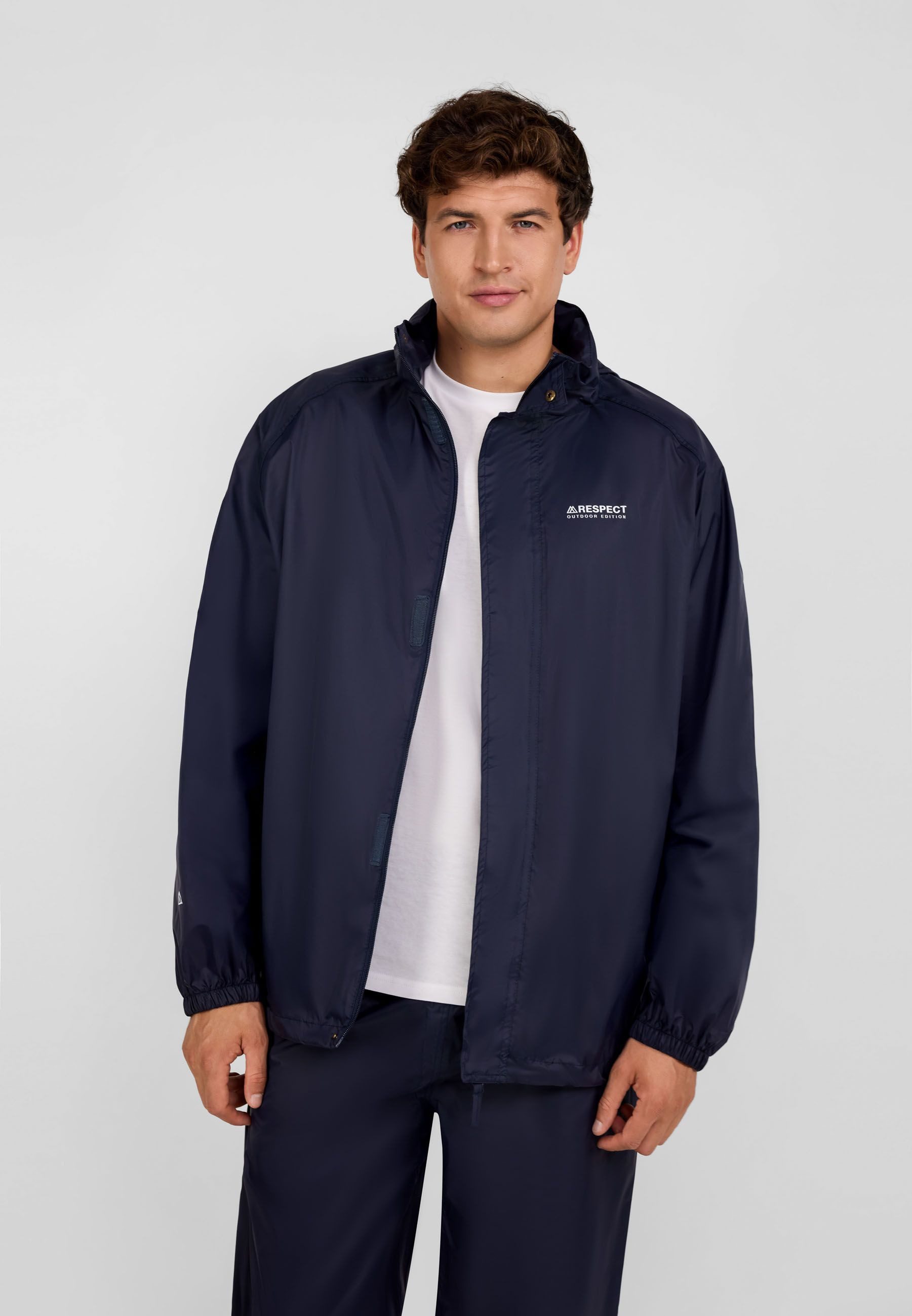 Regenjacke Regenjacke mit Kapuze und Tasche (XS - 3XL)