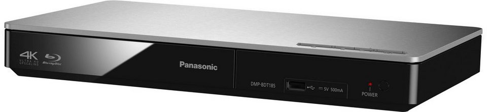 Panasonic DMP-BDT184 / DMP-BDT185 Blu-ray-Player (LAN (Ethernet), 4K  Upscaling, Schnellstart-Modus), Schnelle und komfortable Bedienung dank  Dual Core Prozessor und HDMI-Steuerung