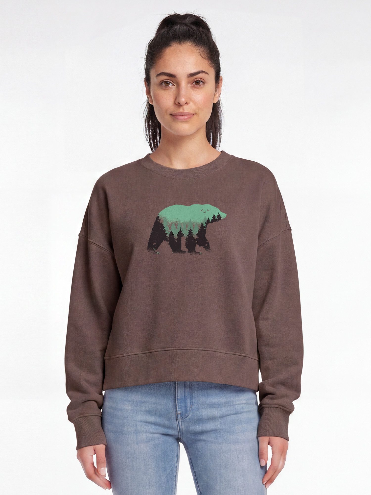 wat? Apparel Sweatshirt Waldbär