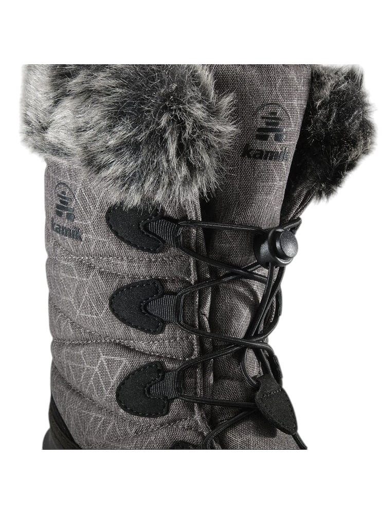Kamik Momentum 3 (gefüttert, wasserdichte, nahtversiegelt) dunkelgrau Damen Winterstiefel