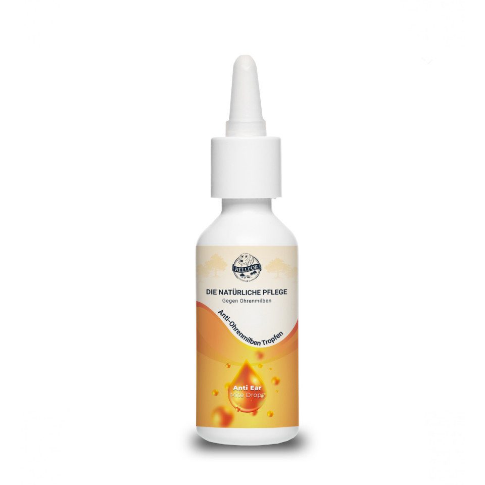 Bellfor Tier-Hautpflegemittel Bellfor Ohrmilben Tropfen für Hunde, 50 ml