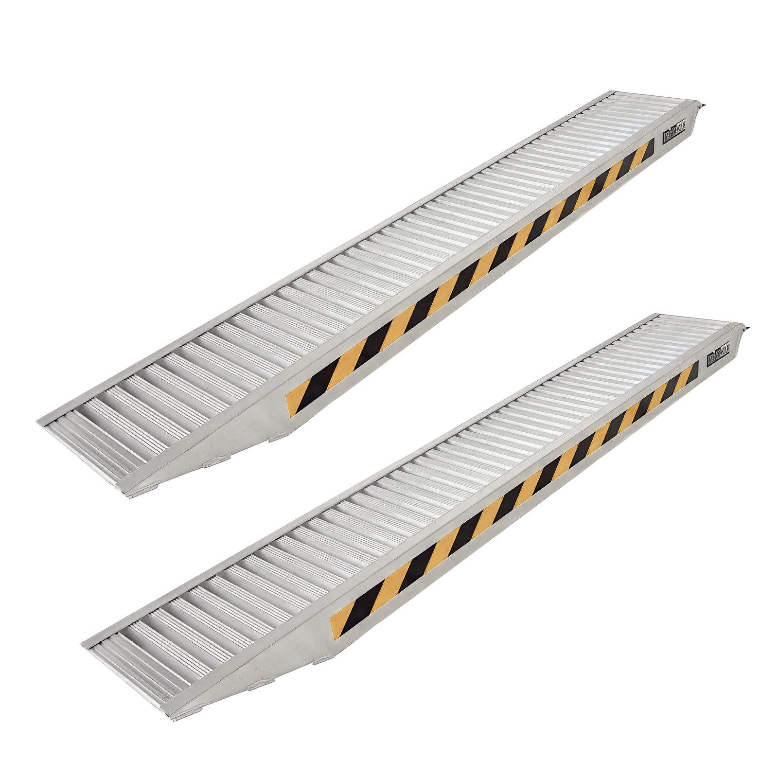 TRUTZHOLM Auffahrrampe TRUTZHOLM 2x Profi Schwerlastrampen 255 cm 3.300 kg Alu (Set, 2-St), Hohe Tragkraft