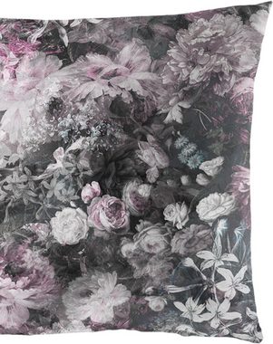 Bettwäsche Bunte Blumen in Gr. 135x200 oder 155x220 cm, BIERBAUM, Mako-Satin, 2 teilig, Bettwäsche aus Baumwolle, geblümte Bettwäsche mit Wendeoptik