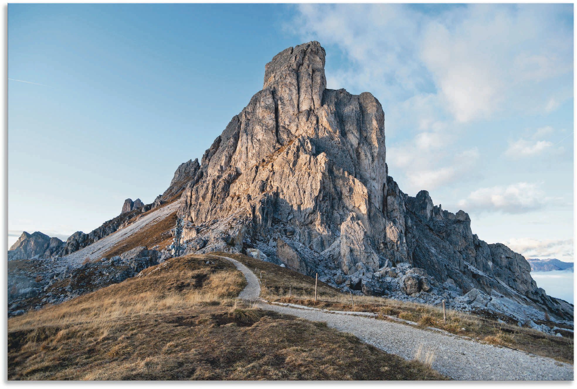 Dolomiten, versch. Leinwandbild, St), in Artland Giau Wandaufkleber (1 Poster in den Wandbild als & Passo Alpenbilder Alubild, oder Berge Größen