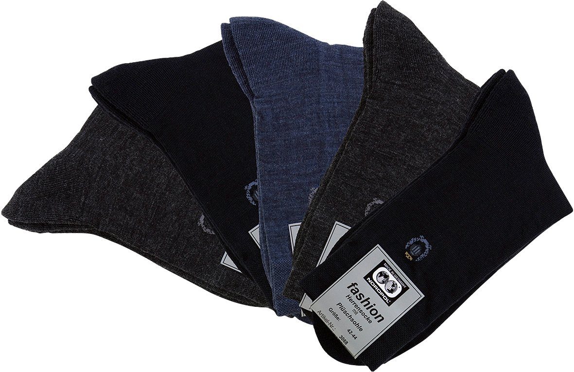 Freizeitsocken »3088 Nordpol Fashion Socke Plüschsohle« 2er-Pack online  kaufen | OTTO
