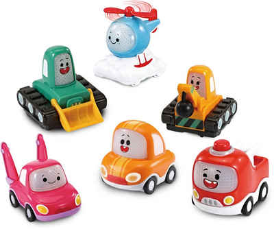 Vtech® Spielzeug-Auto »Tut Tut Cory Flitzer, 6er-Set Minifahrzeuge Cory & Freunde«
