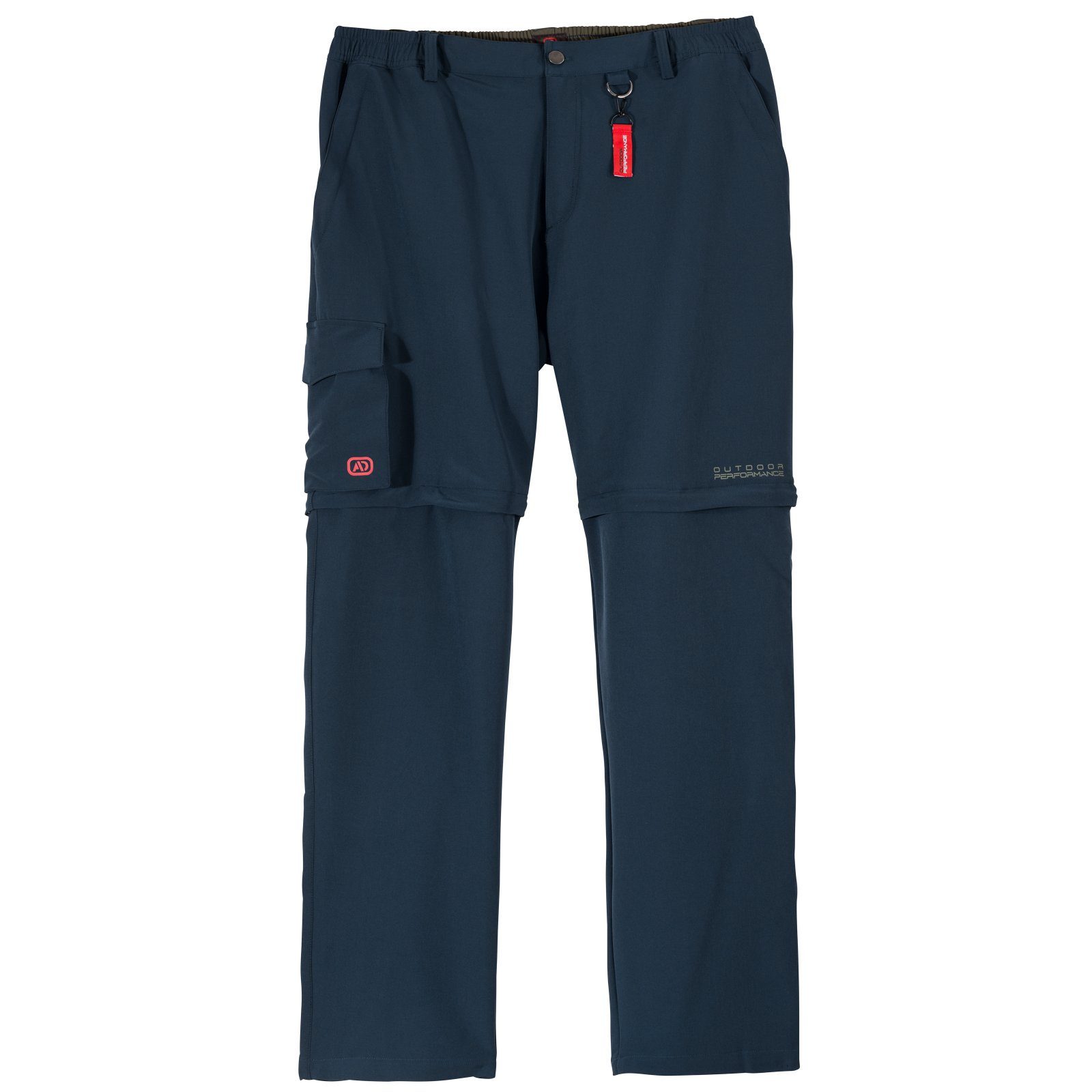 Herren Adamo Große Tobias Größen Outdoor-Zipp-off-Hose Outdoorhose navy ADAMO