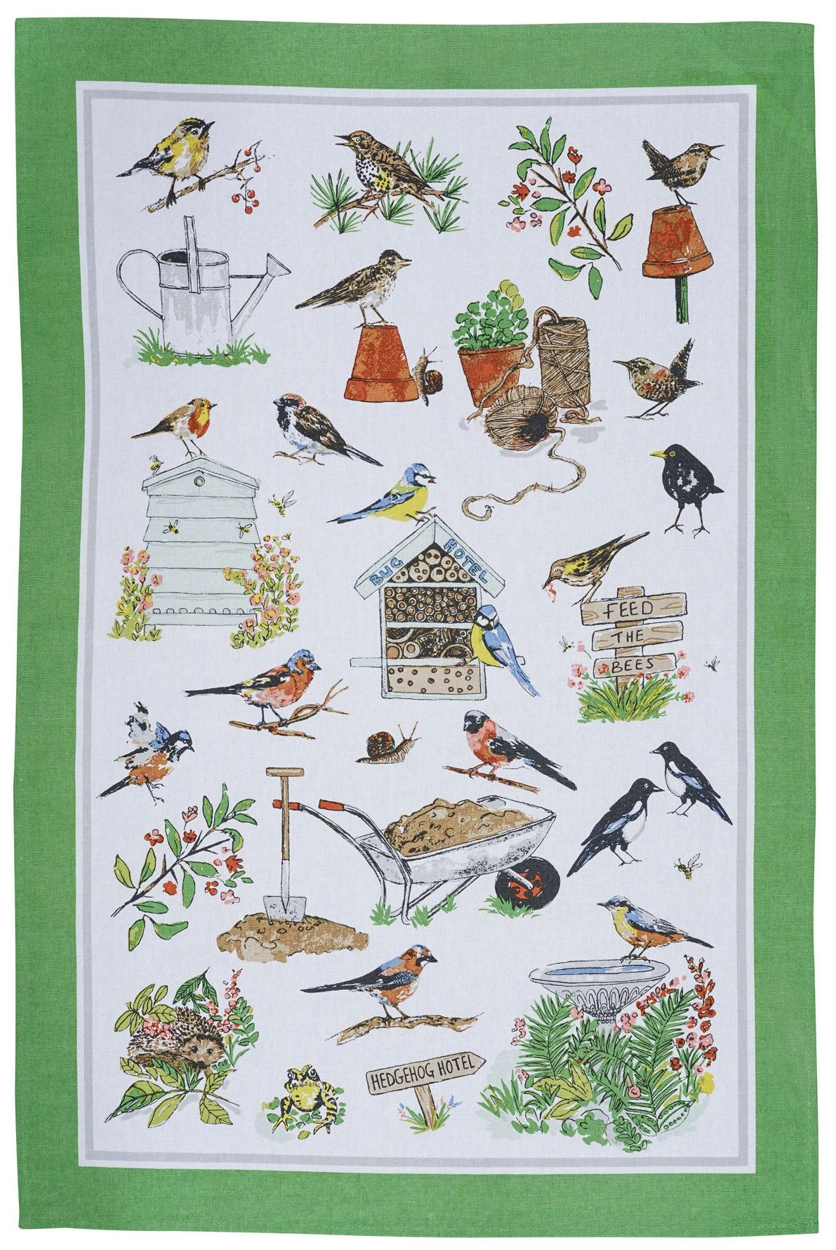 Ulster Weavers Geschirrtuch Garden Birds, (Set, günstig online kaufen