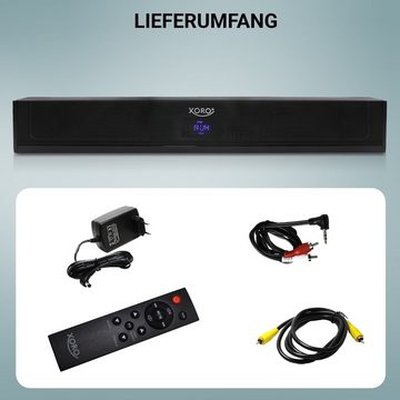 Xoro HSB 50 ARC TV Soundbar 2.0 BT5 25W RMS Line-IN S/PDIF-IN USB RC Soundbar