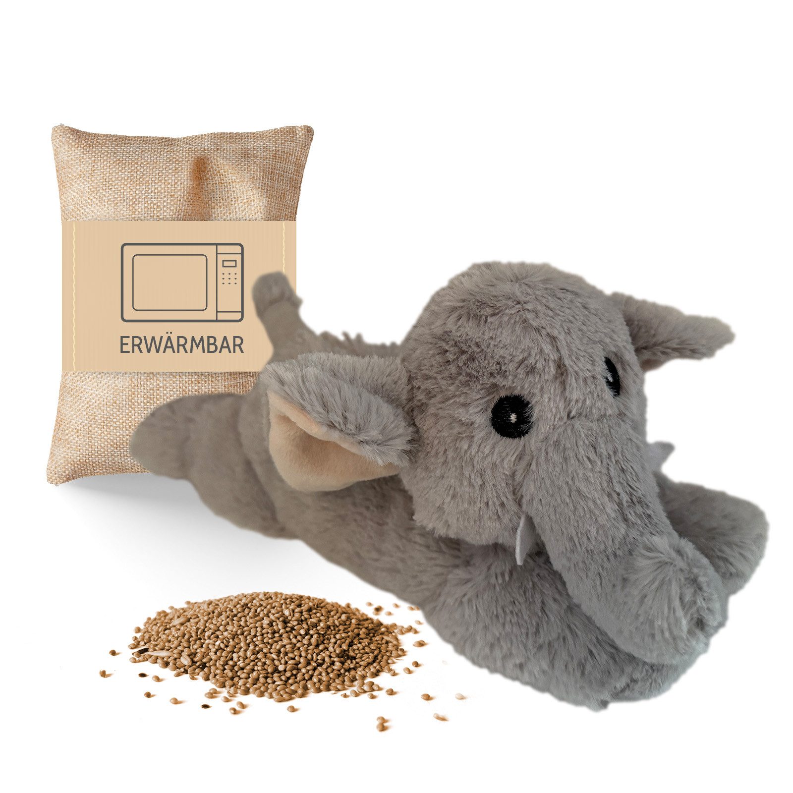 Habibi Plush Wärmekissen Premium MIDI Deluxe