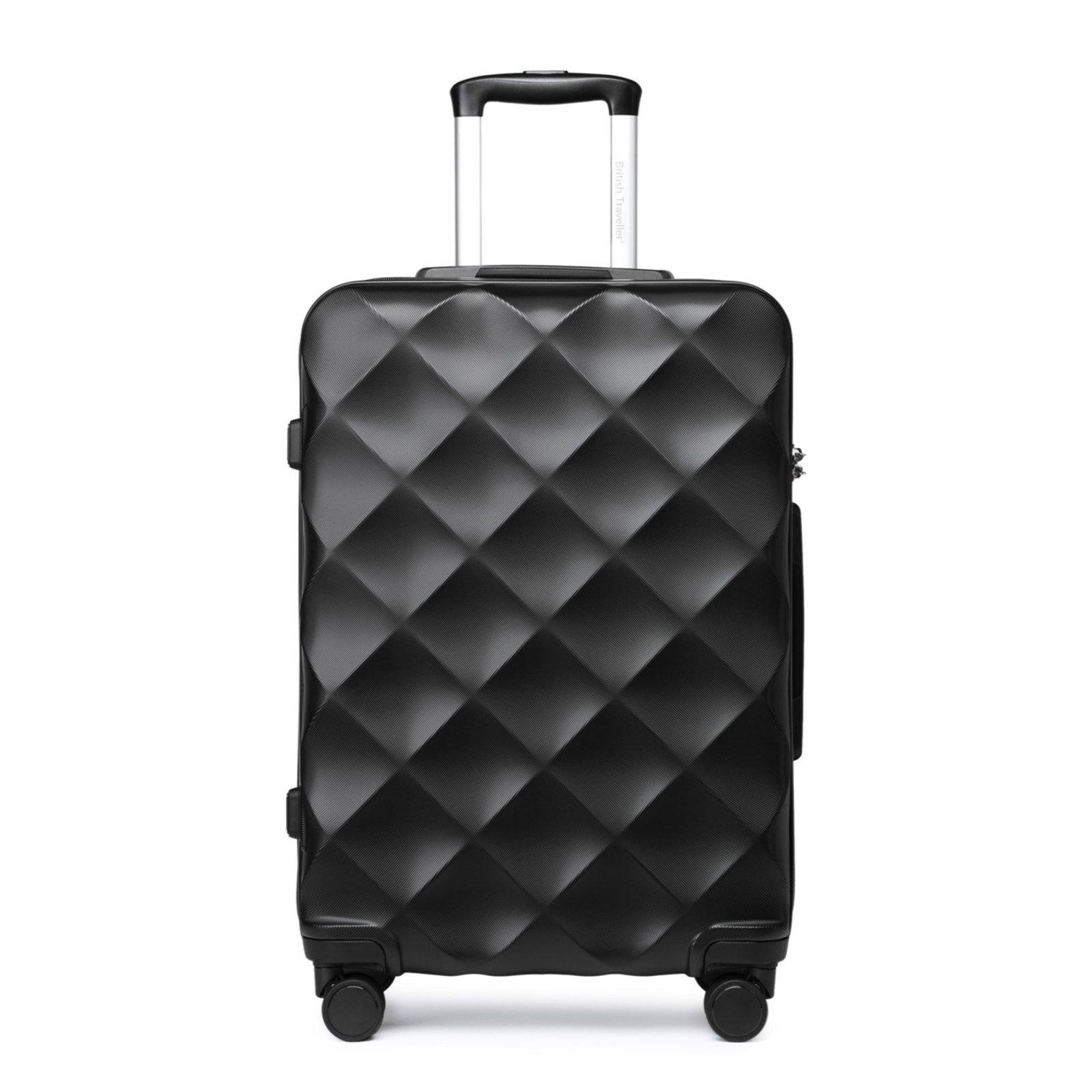 British Traveller Koffer ABS+PC Trolley mit TSA-Schloss, Ideal als Reisekof günstig online kaufen