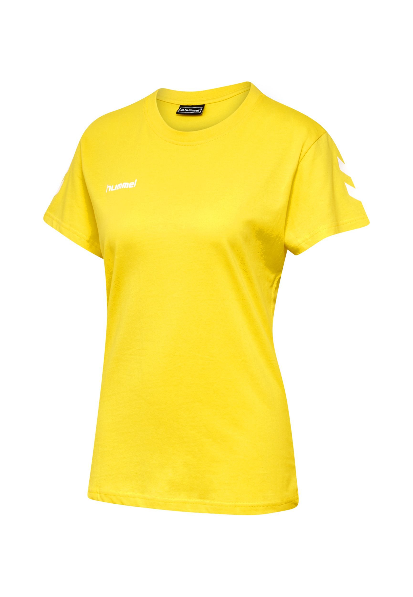 hummel T-Shirt Logo Kurzarm aus Baumwolle HMLGO HMLGO COTTON T-SHIRT WOMAN S/S