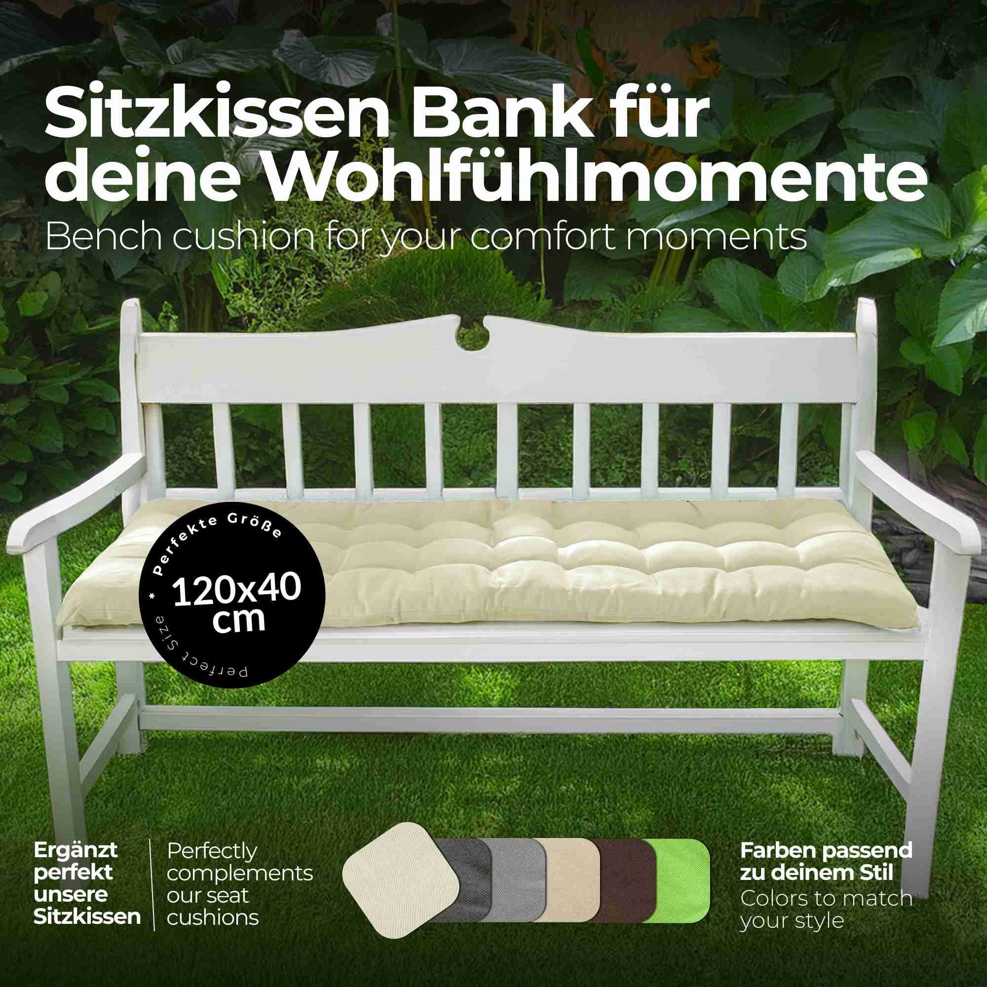 etérea Himmlische Qualität Sitzkissen etérea Bankauflage Basic - Sitzkissen Stuhlkissen
