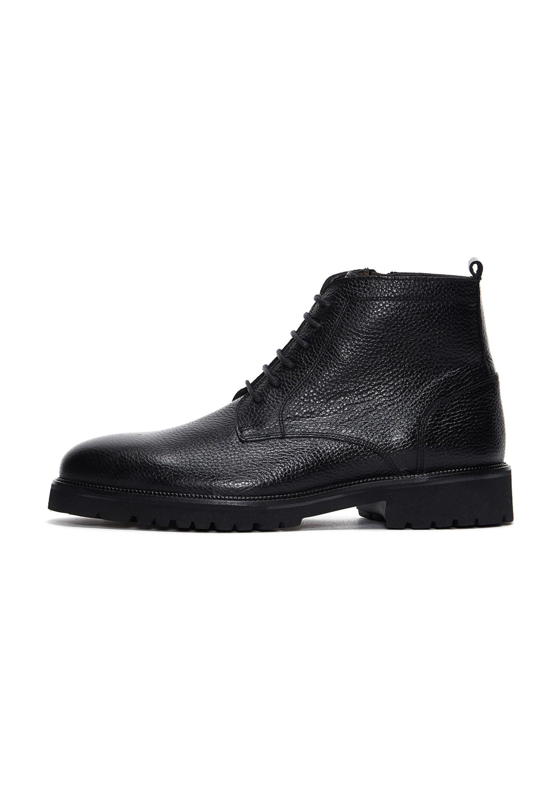 Lederstiefel Ankleboots