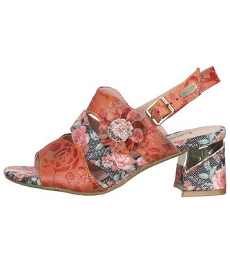 LAURA VITA Sandalen Leder/Textil Riemchensandalette