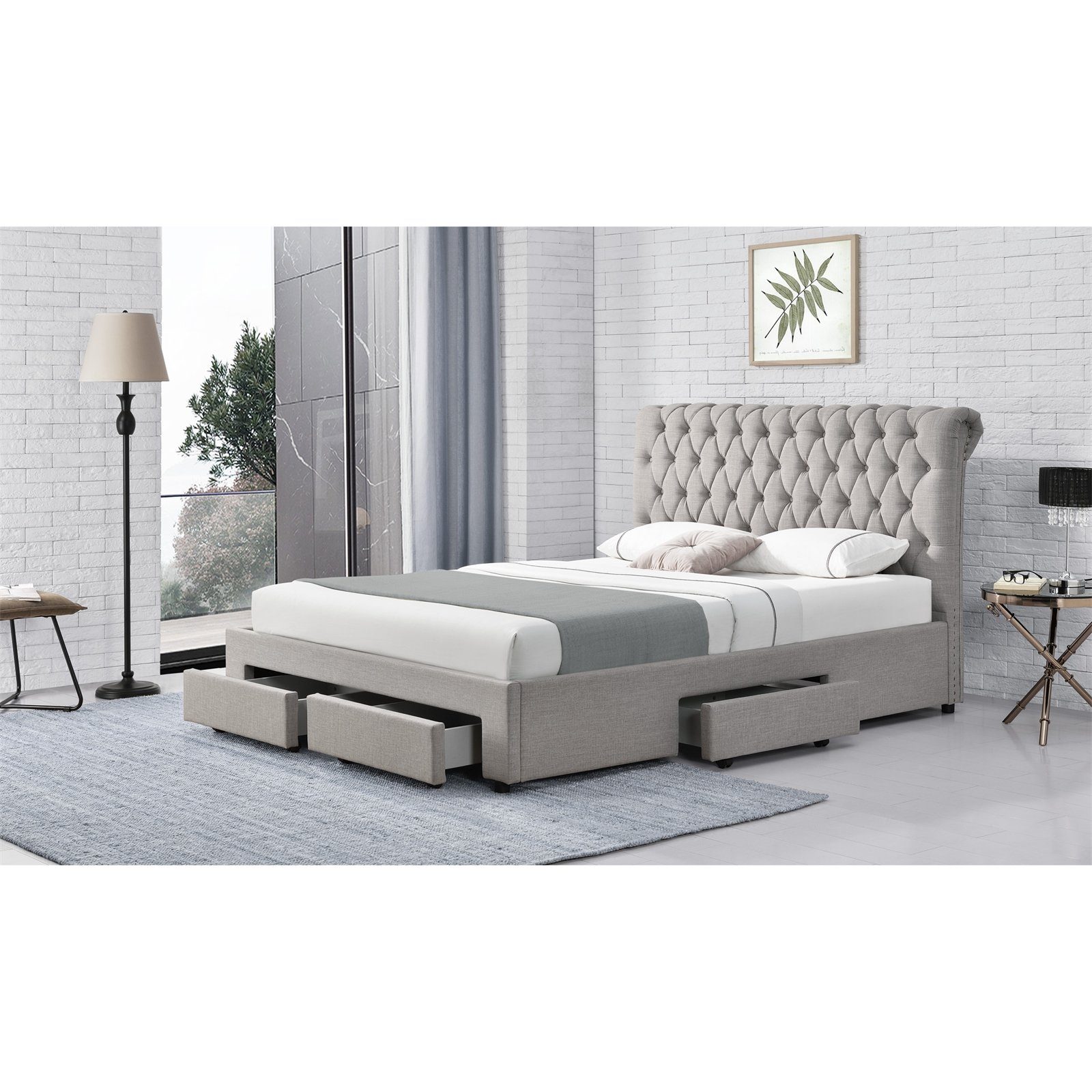 HTI-Line Bett Bett Claire 180 (Stück, günstig online kaufen