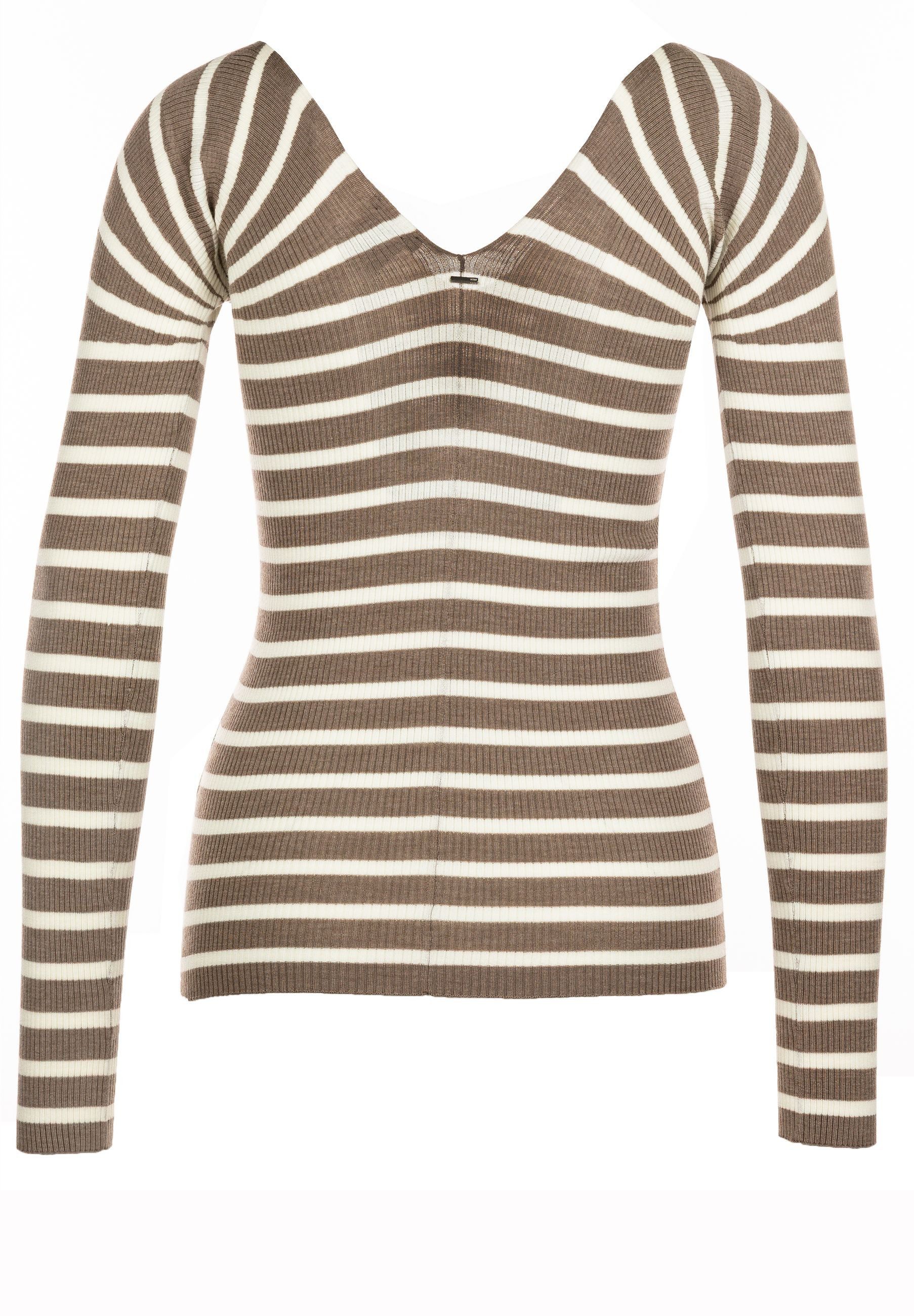 BOSS Strickpullover Famarinda aus Merinowolle (1-tlg)