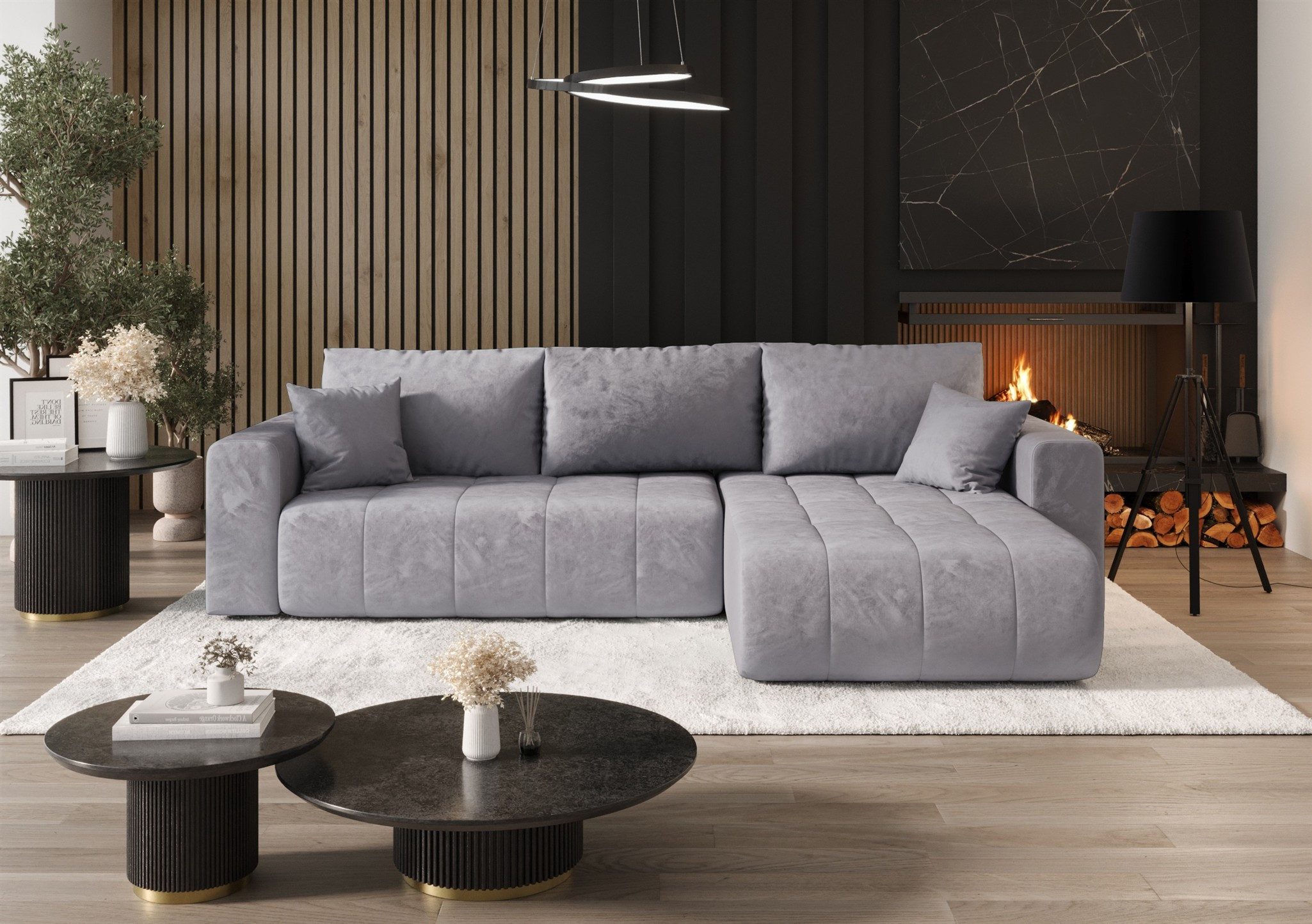 Fun Möbel Ecksofa Sofa Schlafsofa CAMILA günstig online kaufen